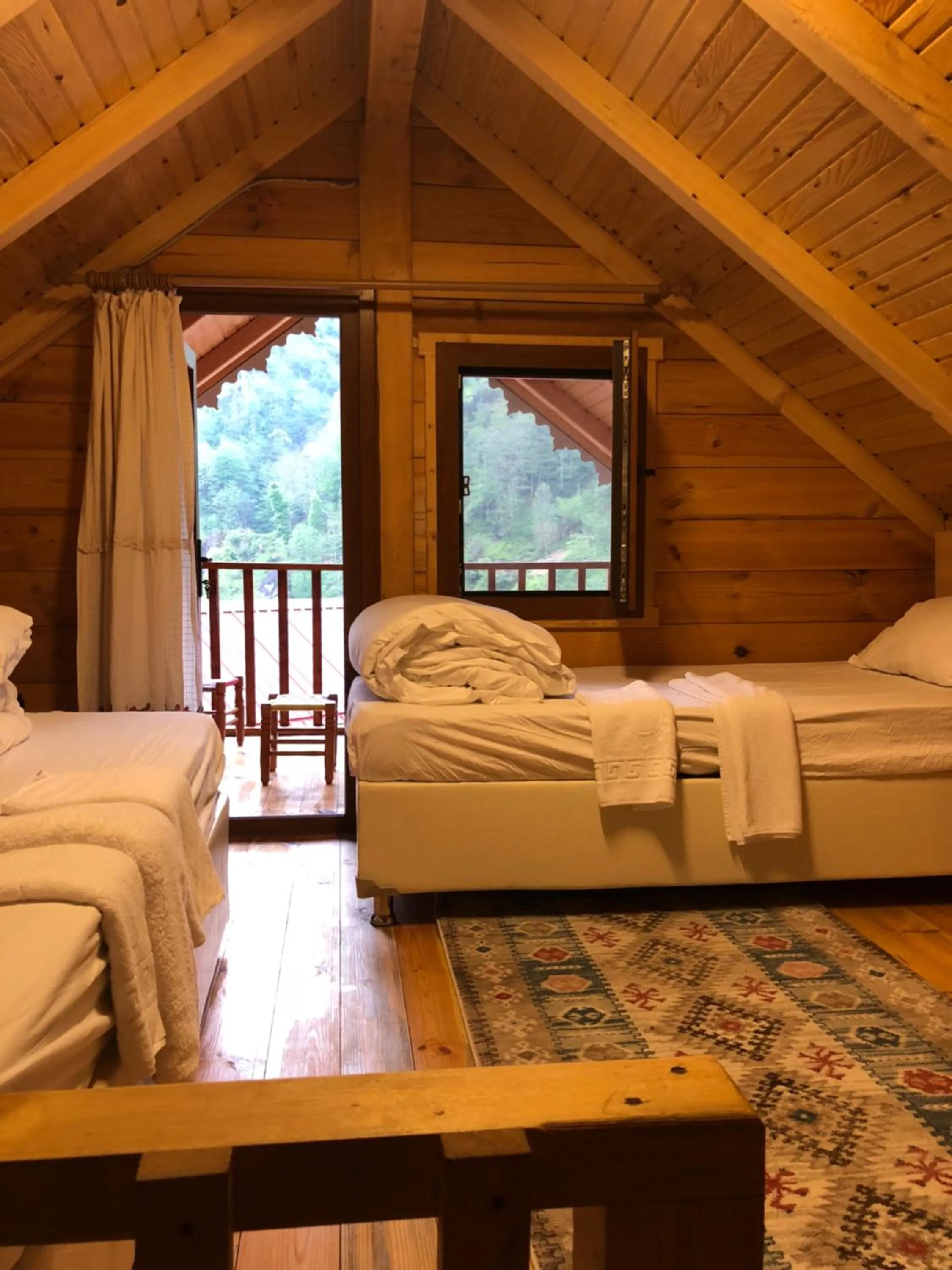 Bedroom in Tanura Bungalows
