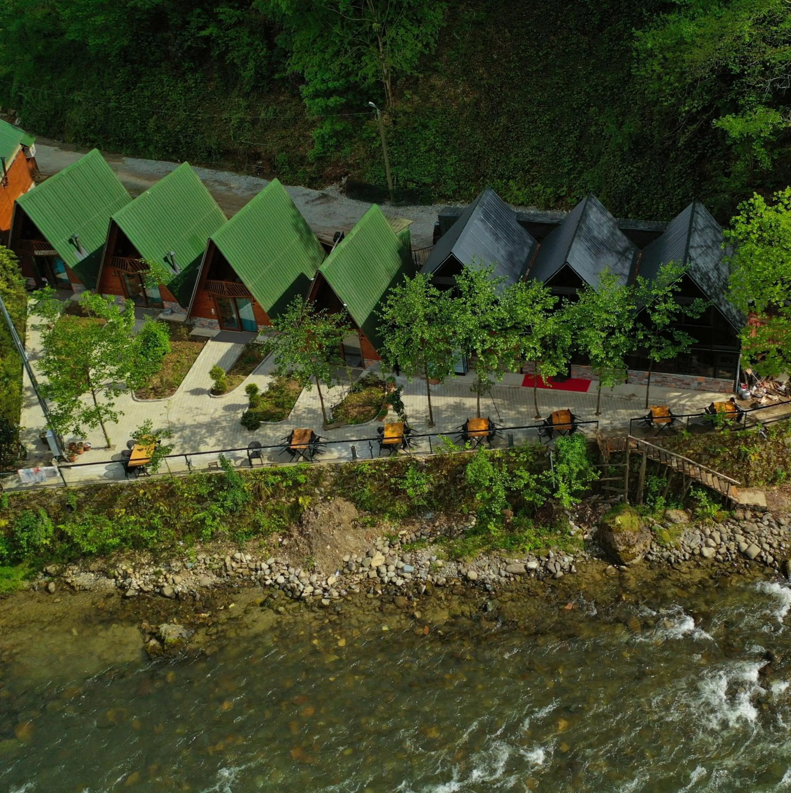 River view in Tanura Bungalows