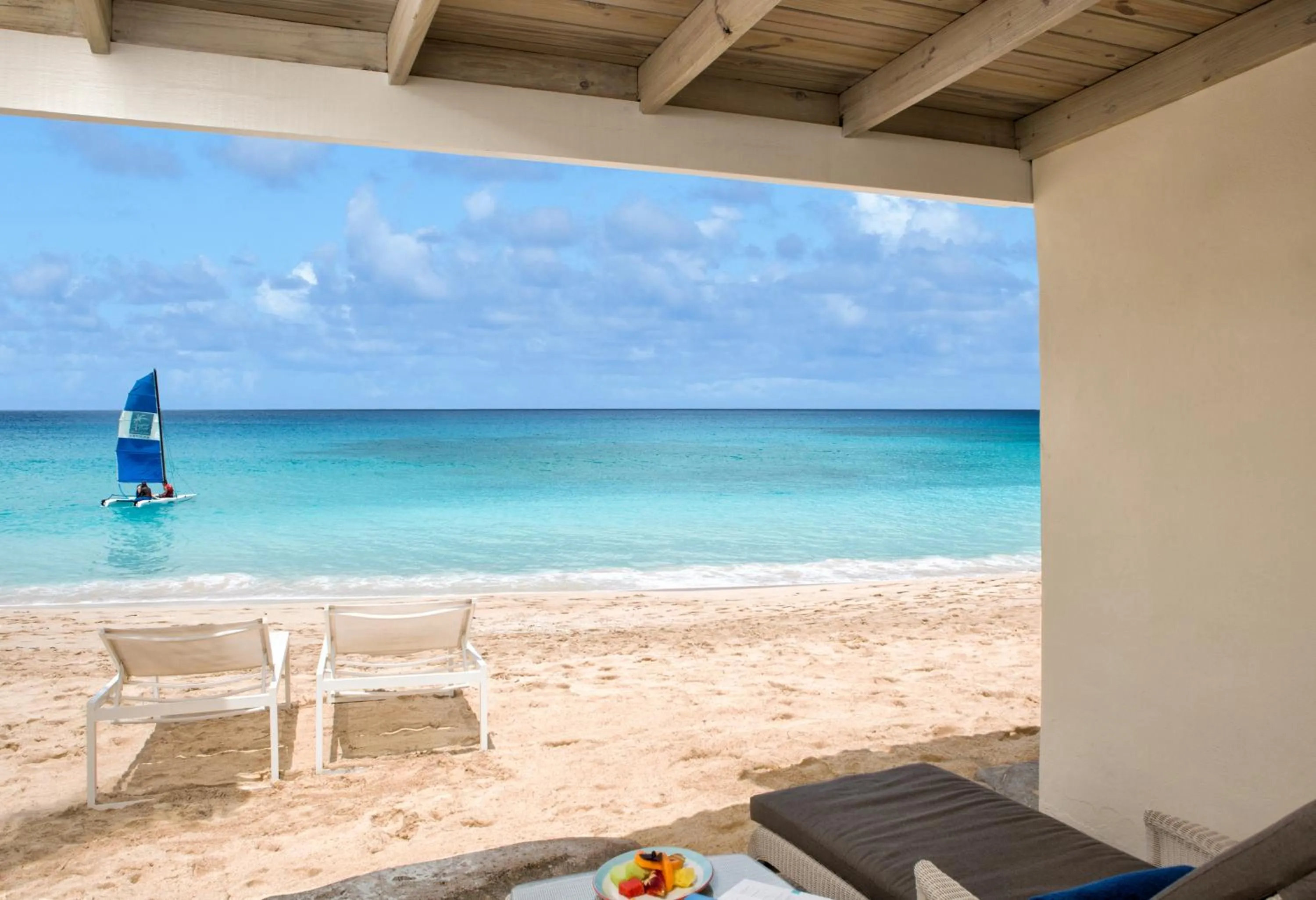 Patio in Galley Bay Resort & Spa