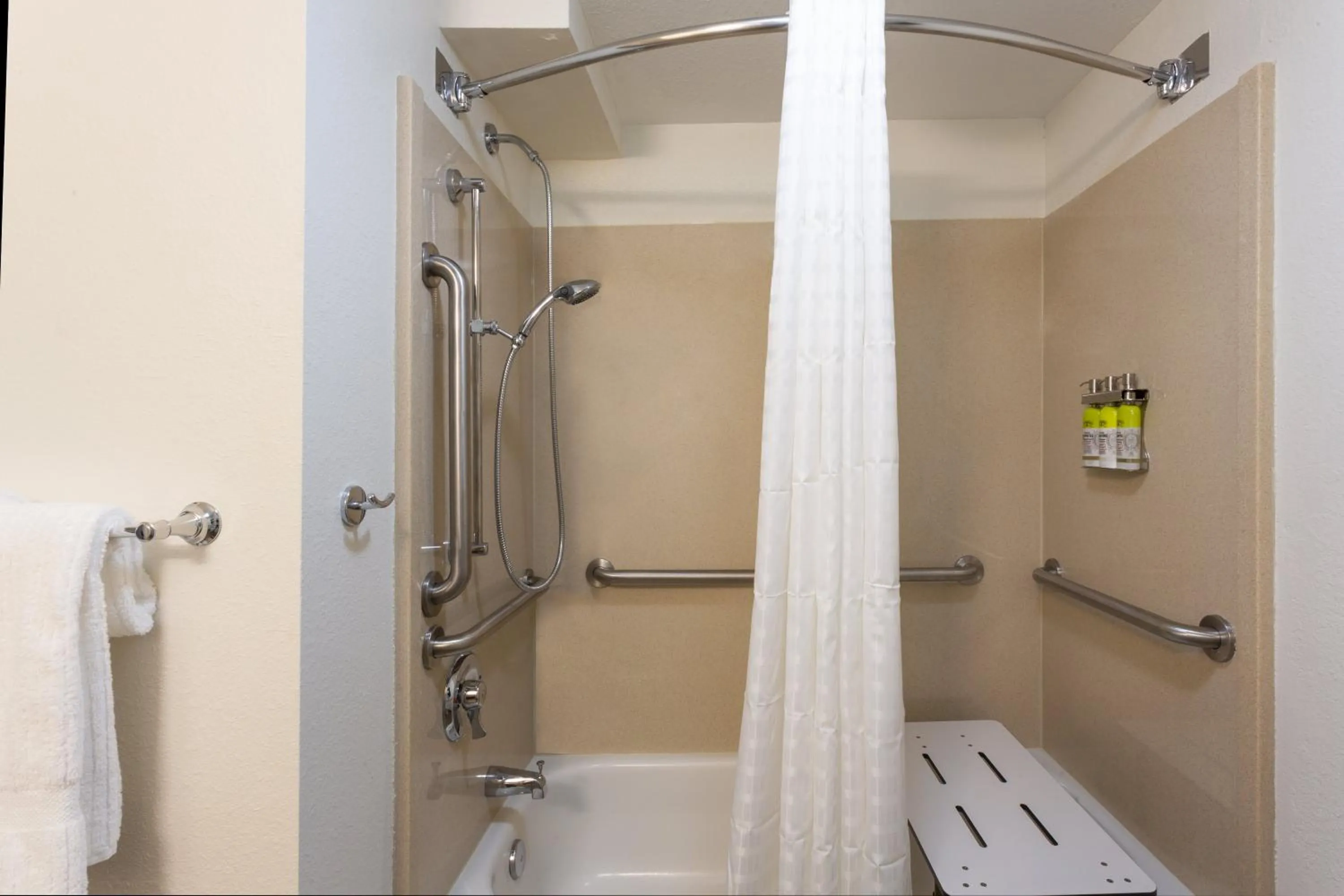 Bathroom in Candlewood Suites Fort Lauderdale Airport-Cruise by IHG