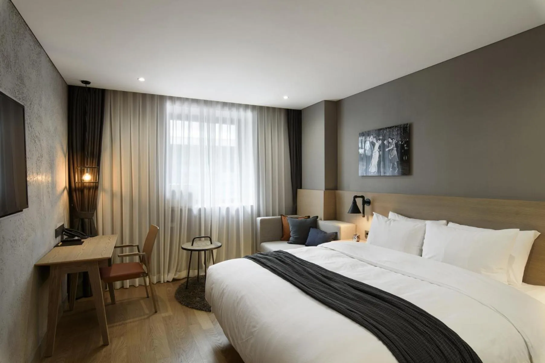 Bedroom, Bed in Hotel28 Myeongdong