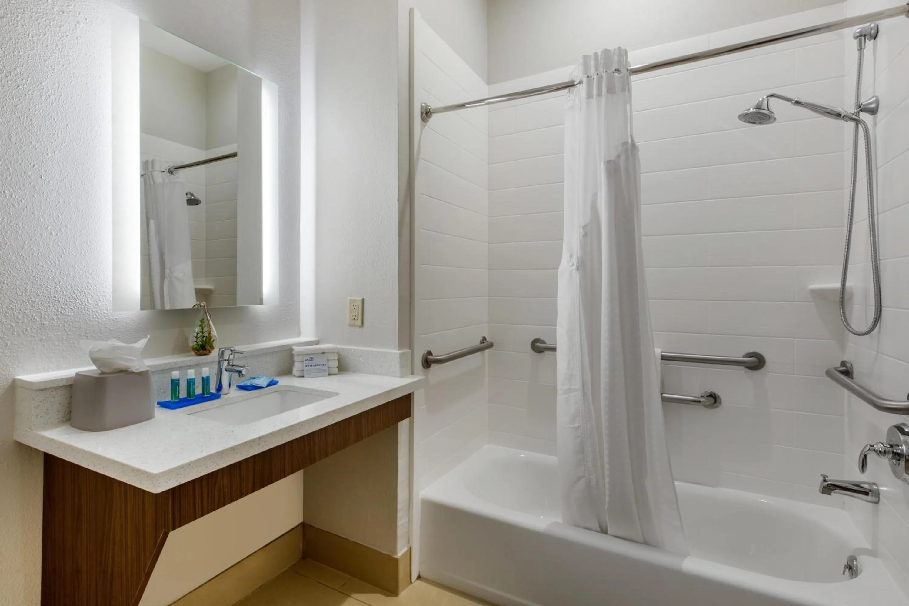 Shower in Holiday Inn Express Houston-Alvin by IHG