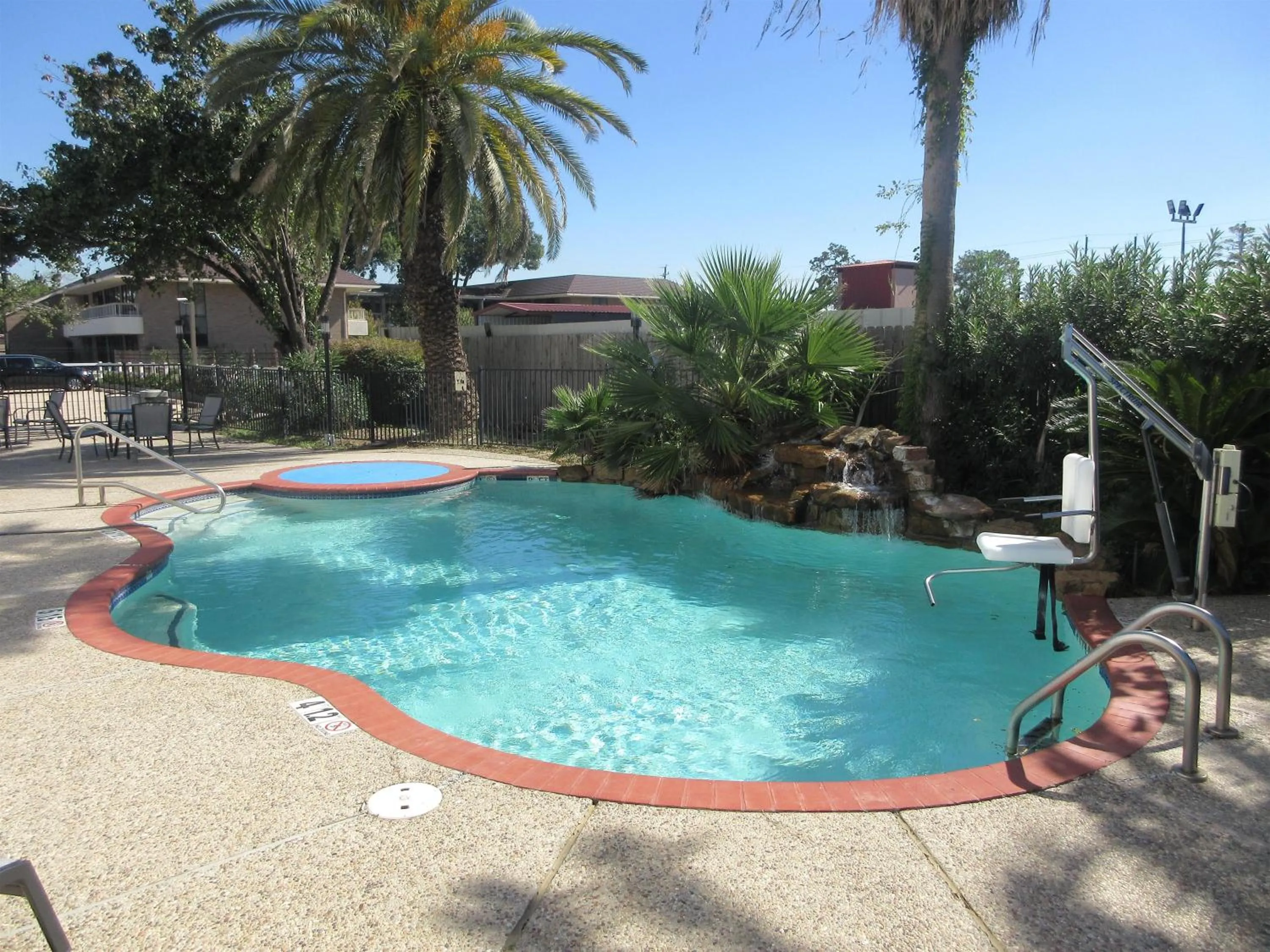 Pool view in Best Western Champions Forest Inn and Suites