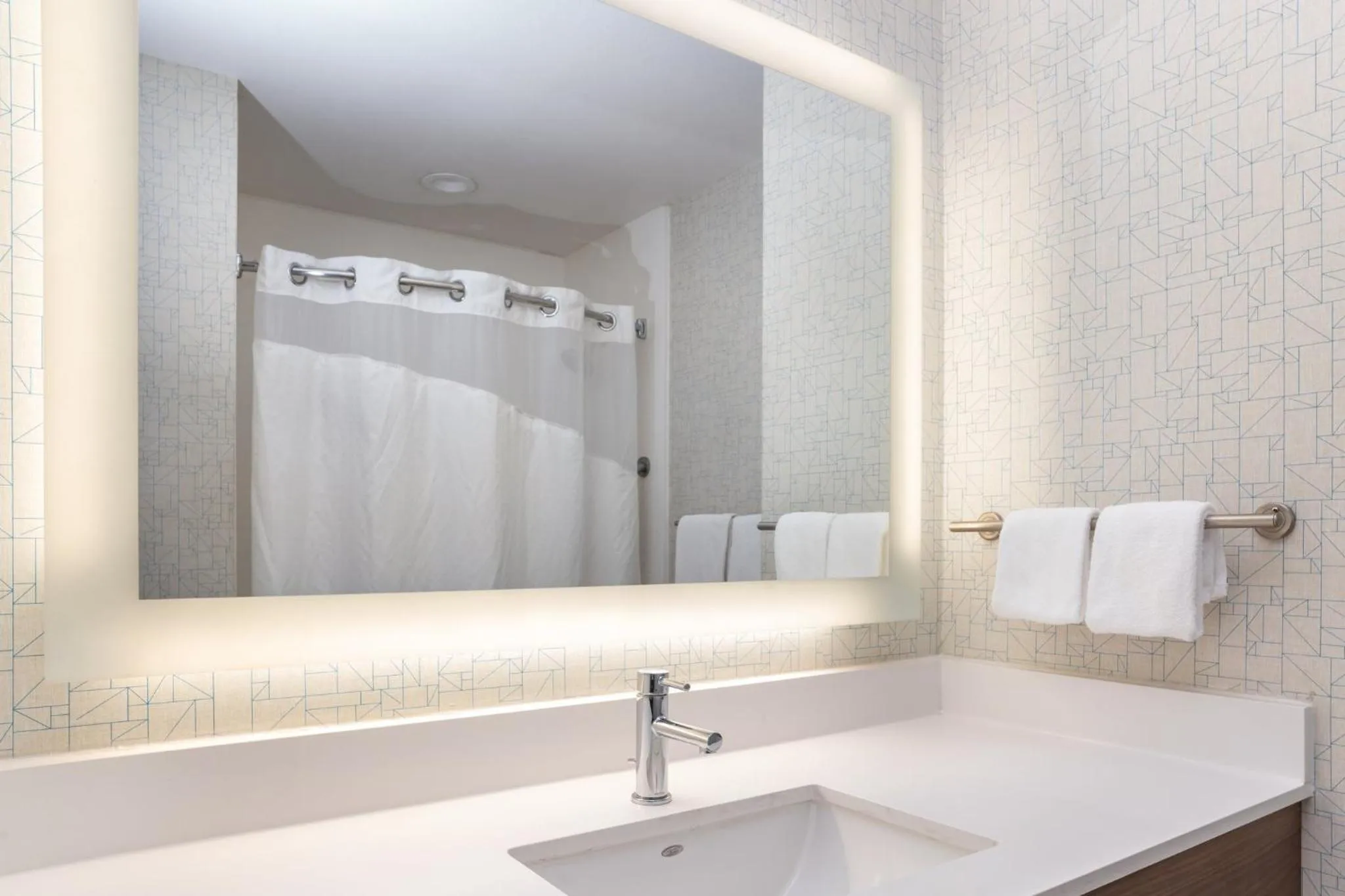 Bathroom in Holiday Inn Express Hotel & Suites Banning by IHG