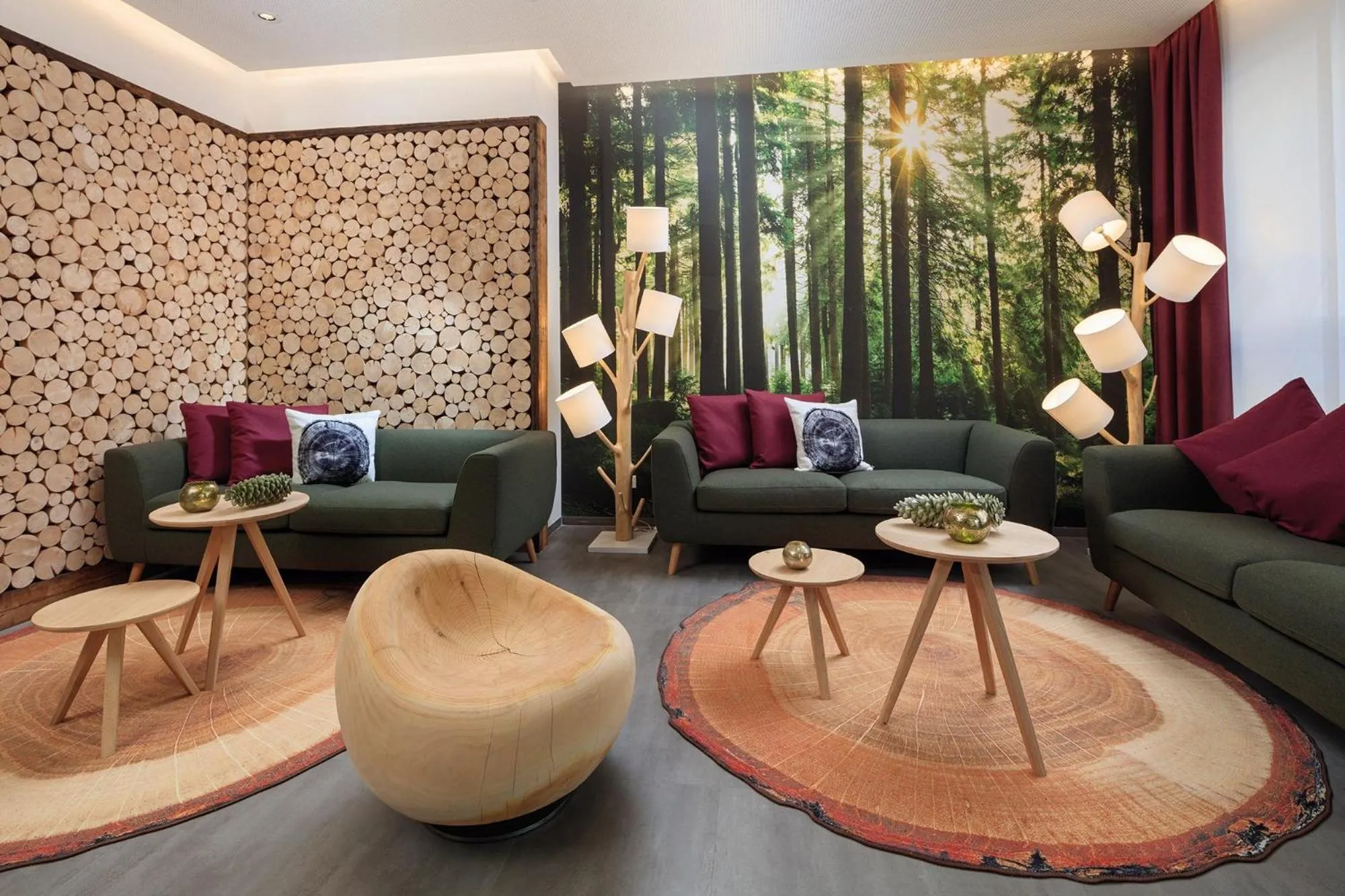 Lobby or reception in Allgäu Art Hotel