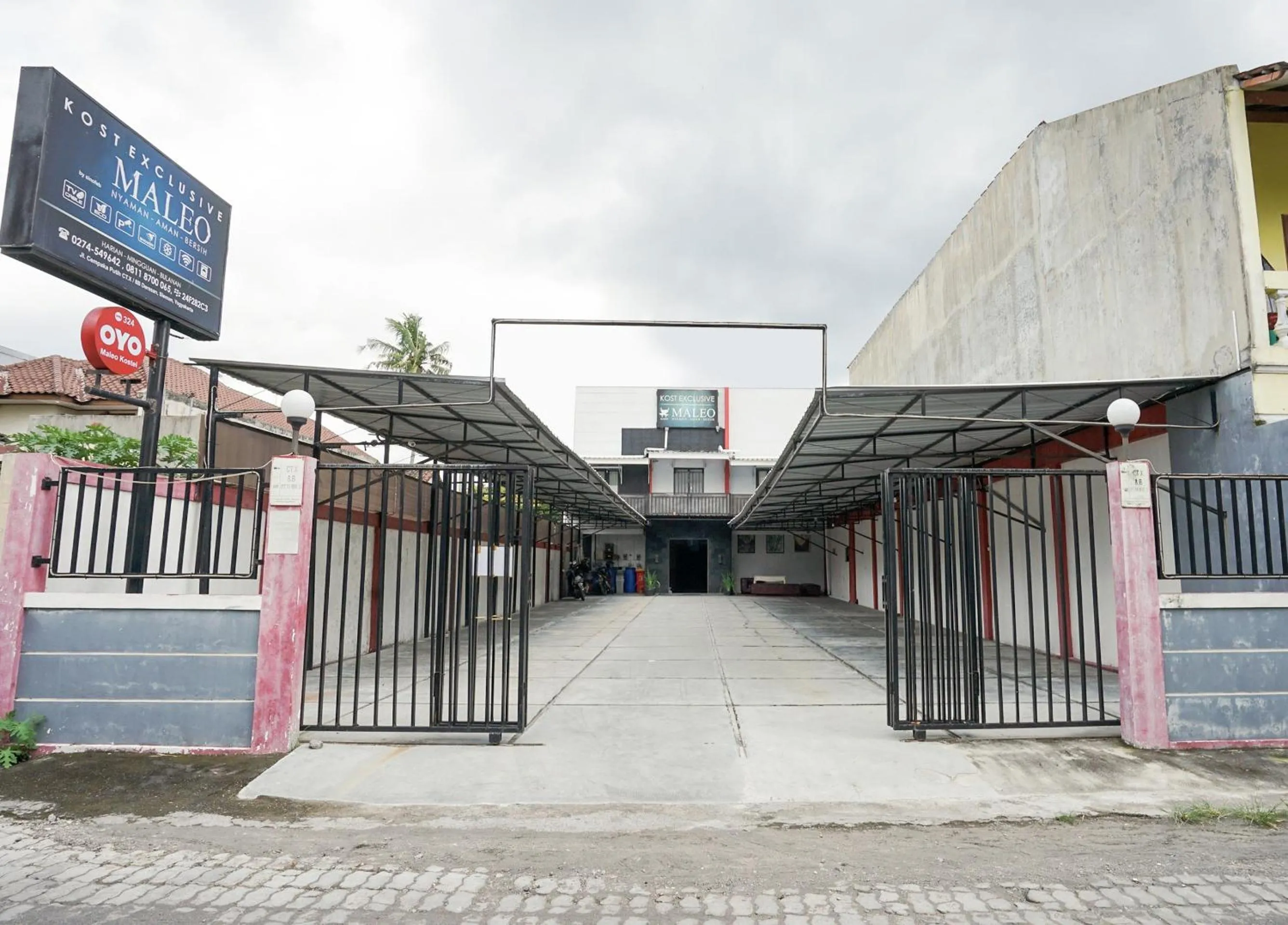 Facade/entrance in Hotel O Maleo Kostel