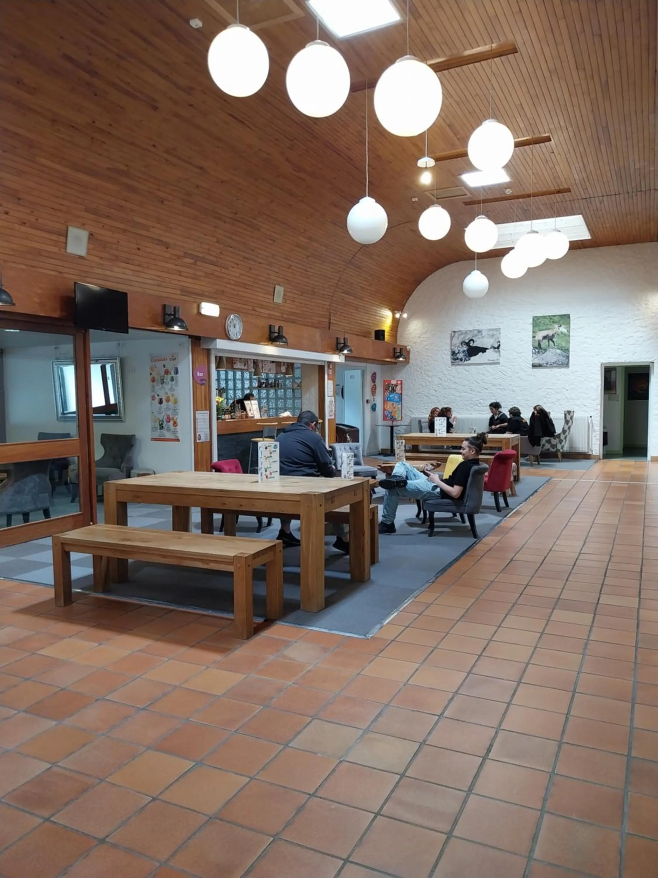 Lounge or bar in VVF Le Lioran Les Monts du Cantal