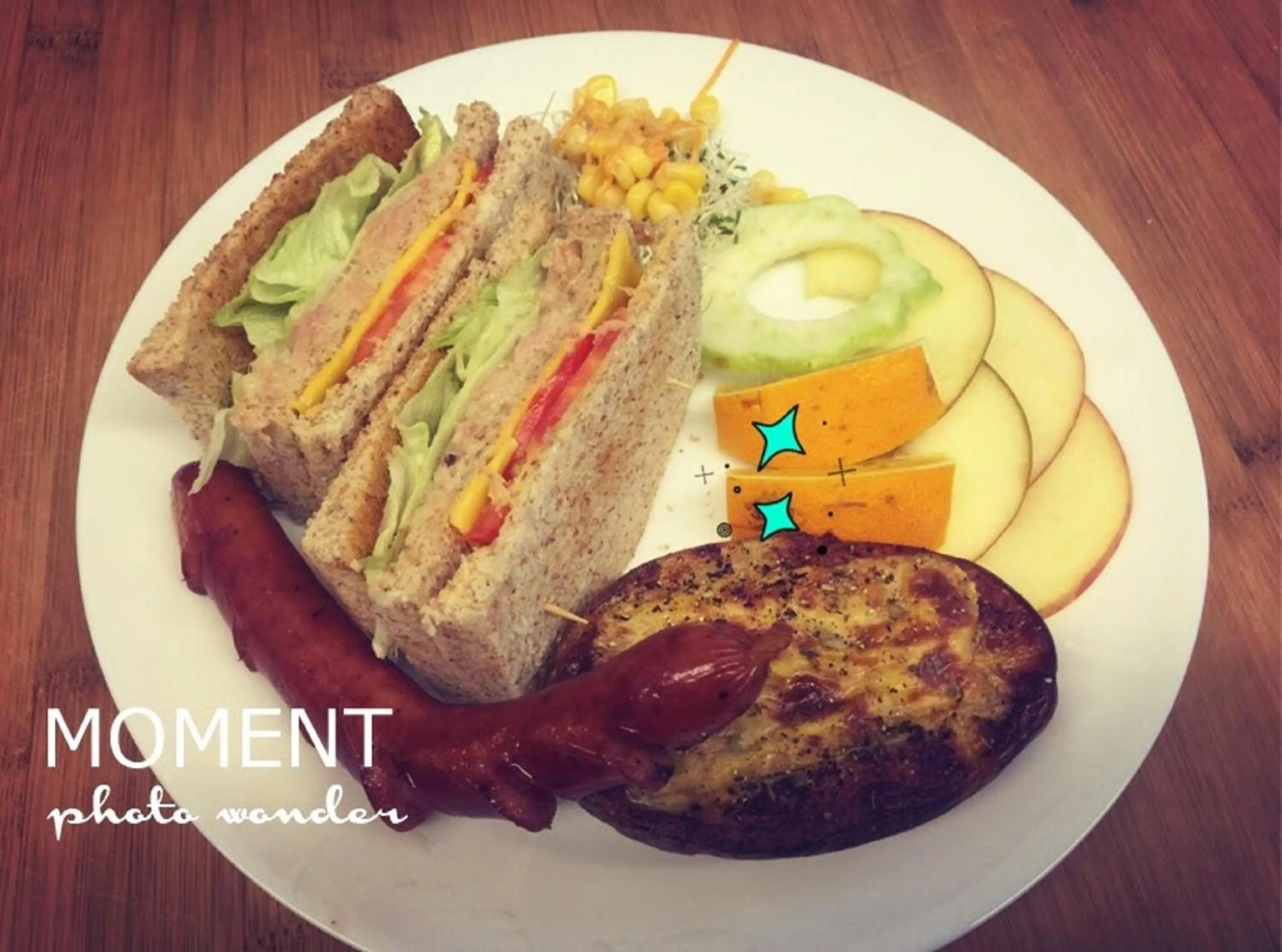 Buffet breakfast in Buckingham Palace B&B