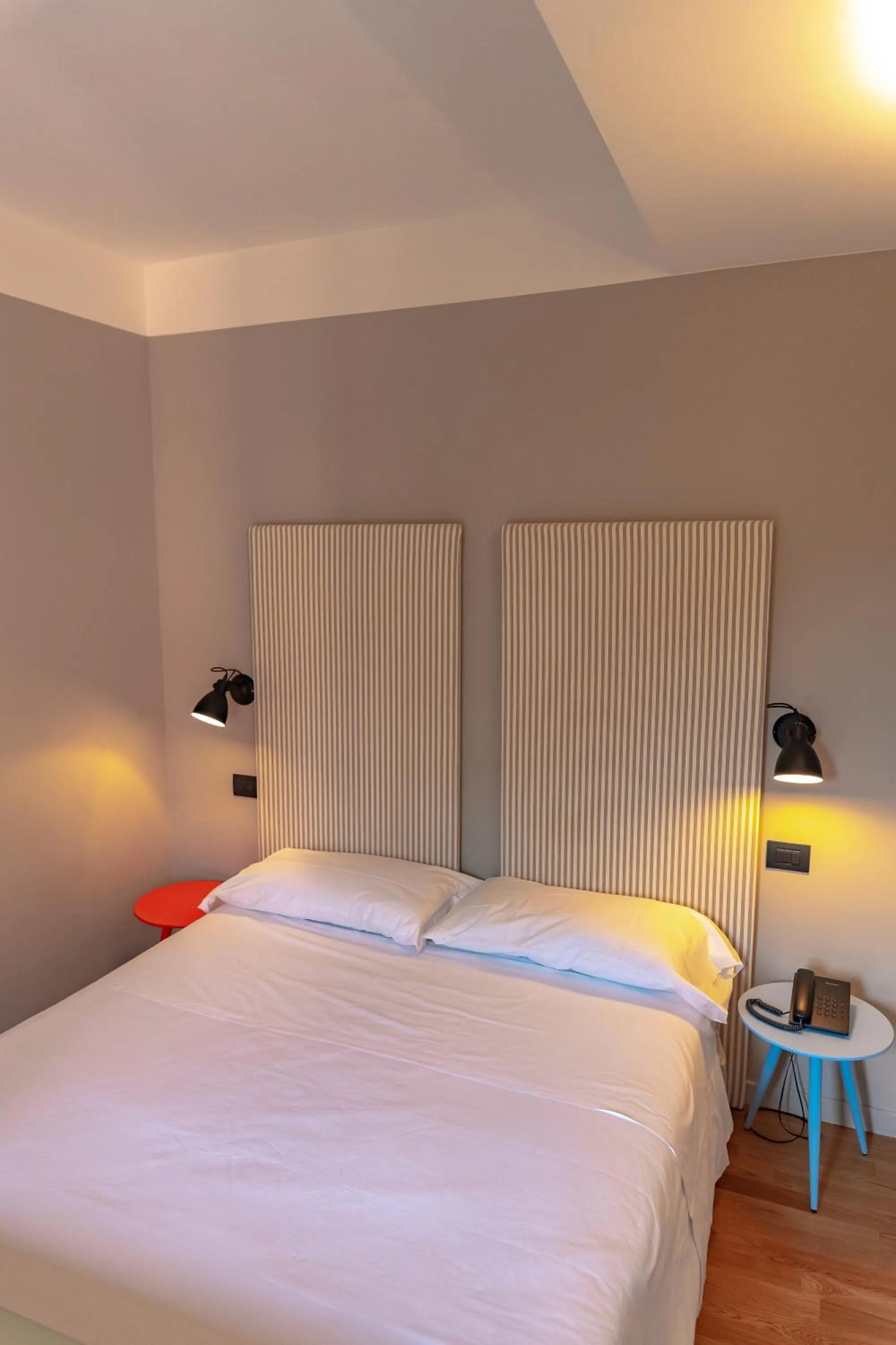 Bed in Hotel Moderno