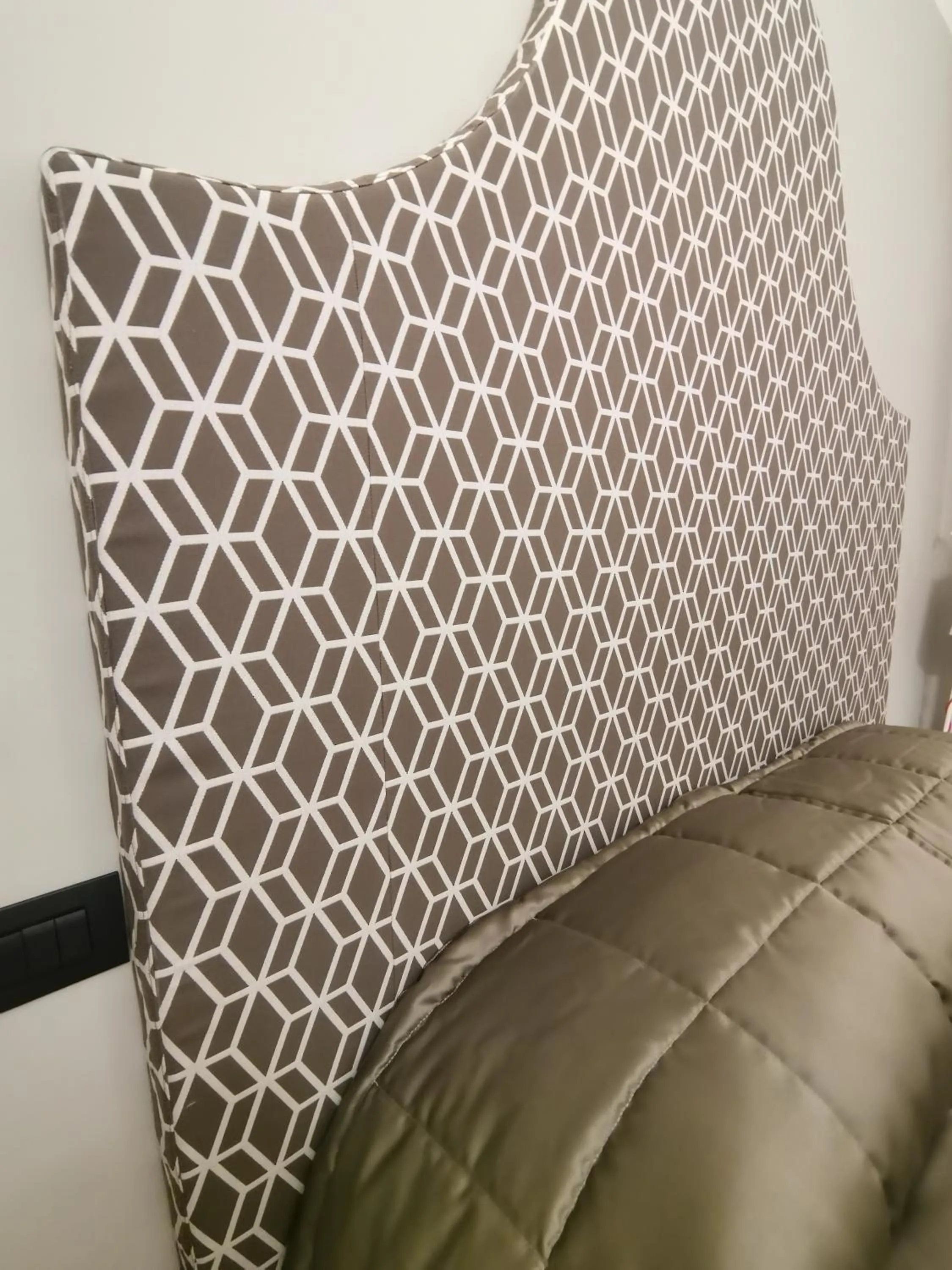 Bed in Hotel Moderno