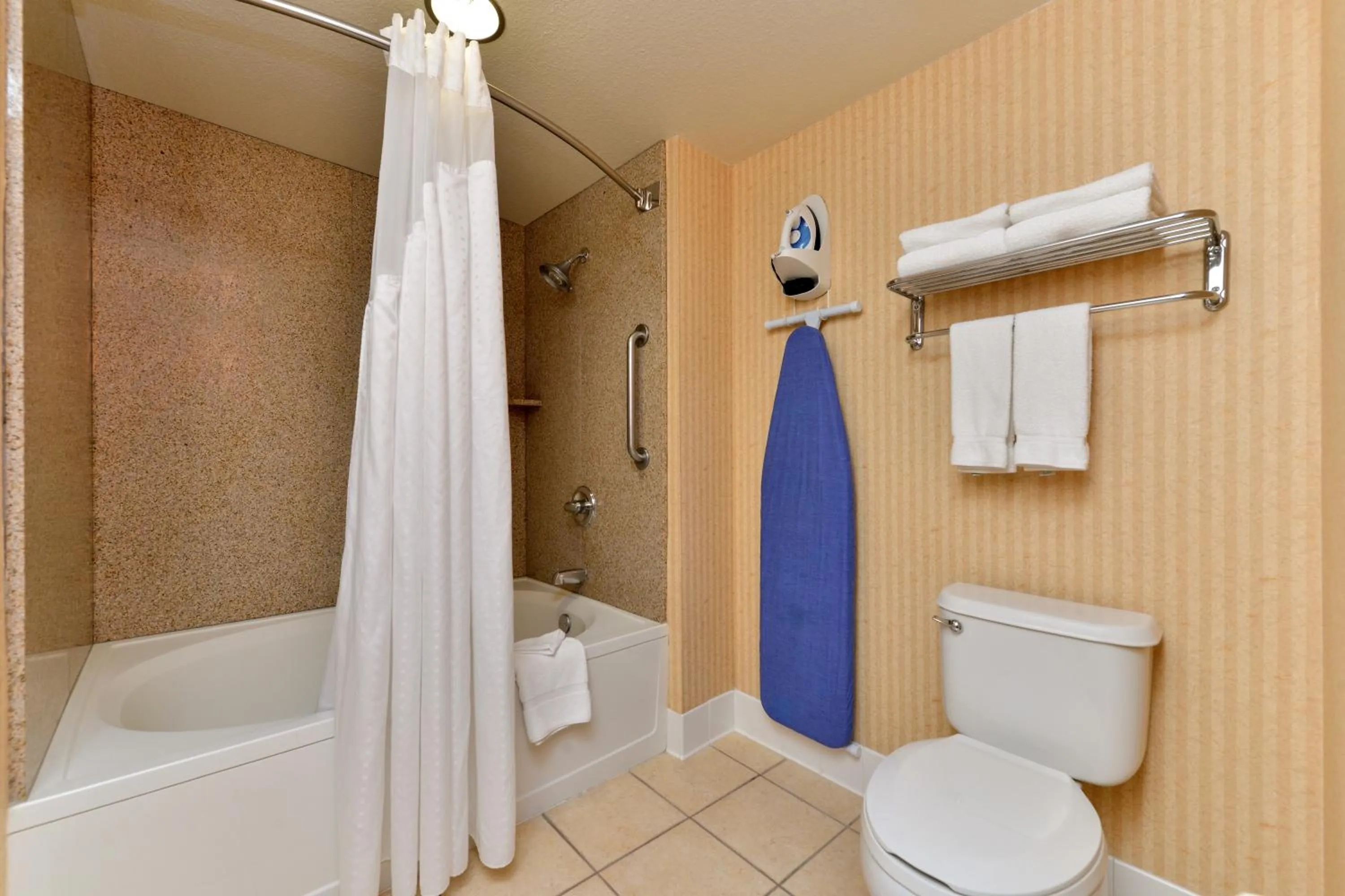 Shower in HOLIDAY INN EXPRESS & SUITES ELK GROVE CENTRAL - HWY 99 by IHG