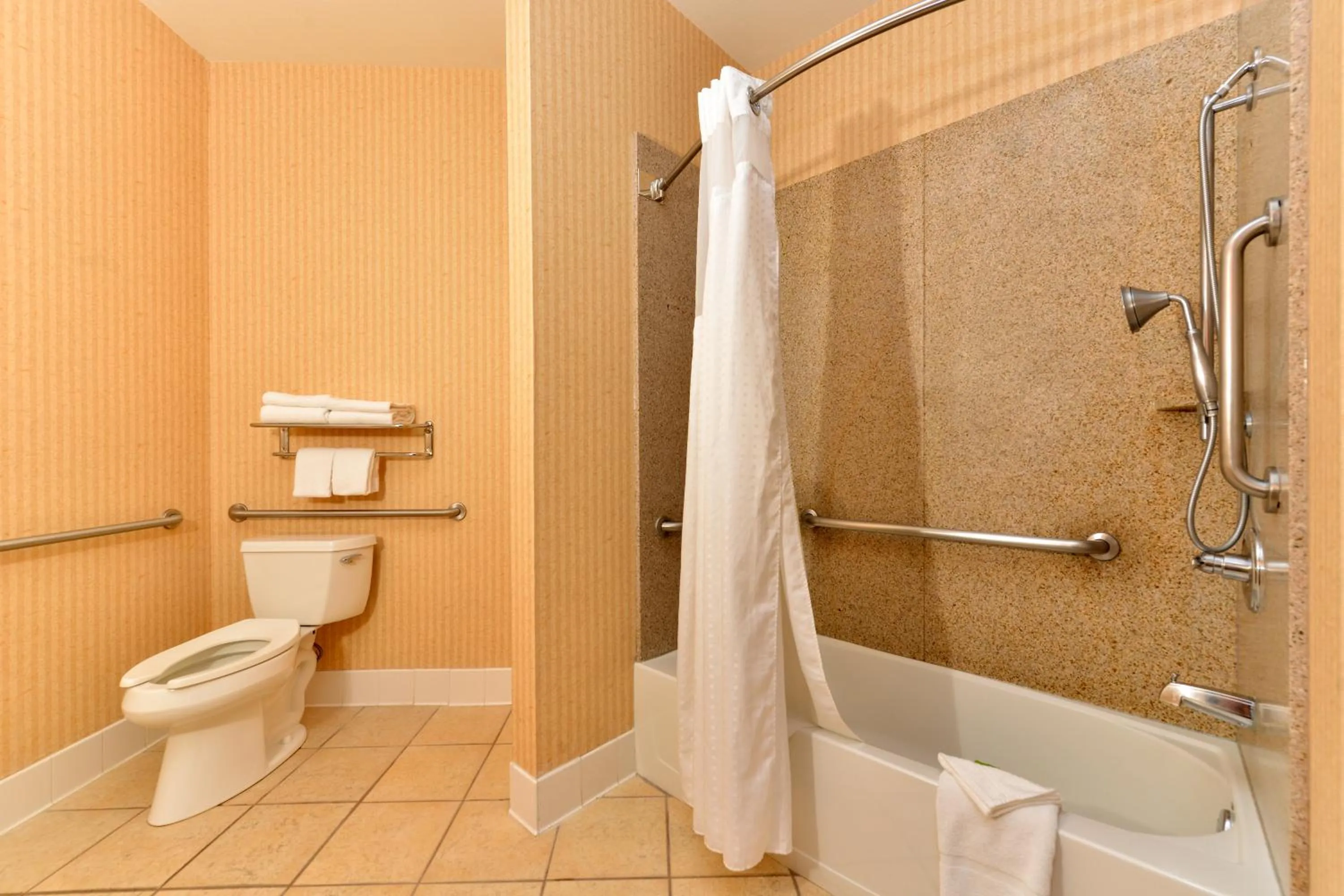 Shower in HOLIDAY INN EXPRESS & SUITES ELK GROVE CENTRAL - HWY 99 by IHG