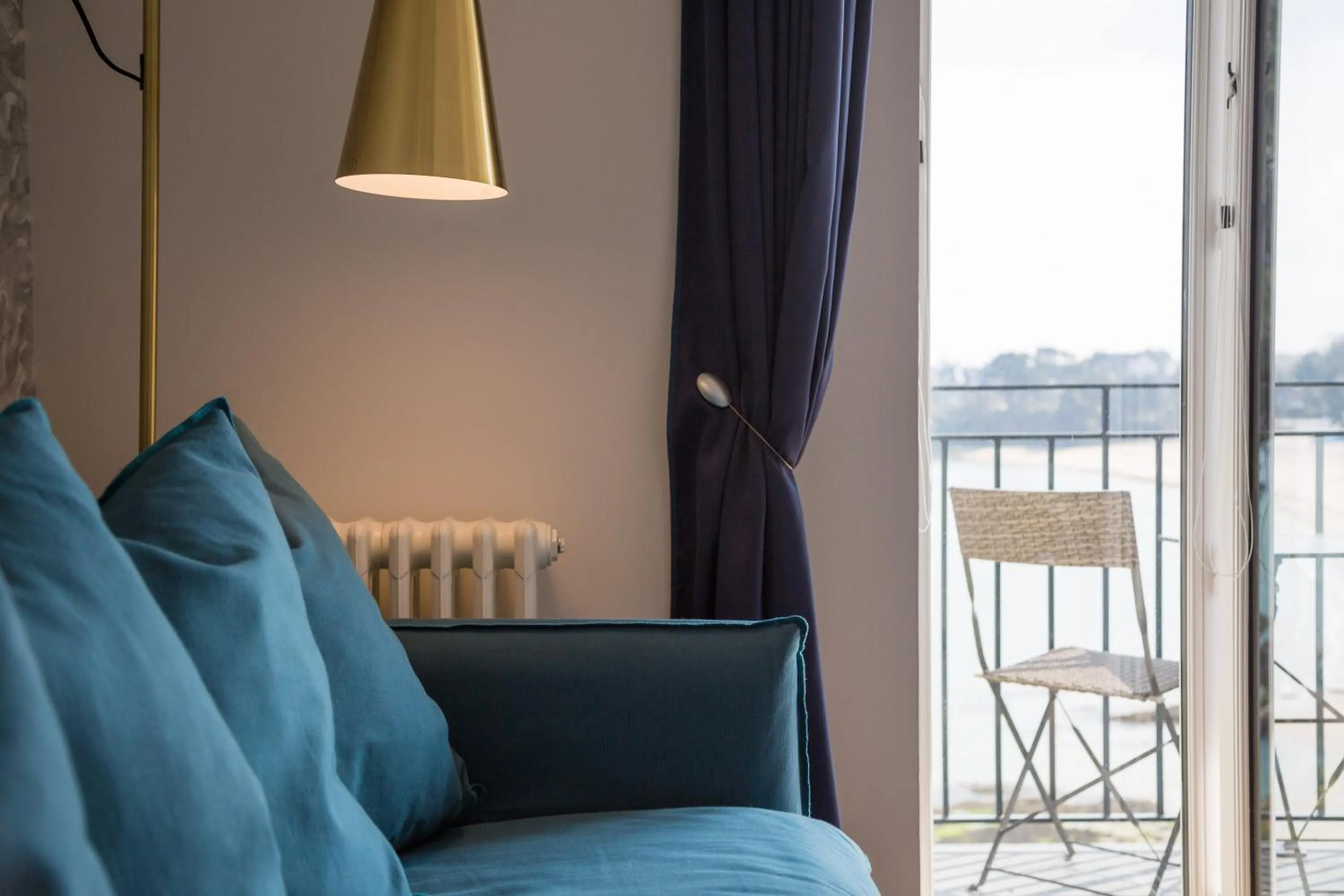 Balcony/Terrace in Restaurant Hotel Didier Méril