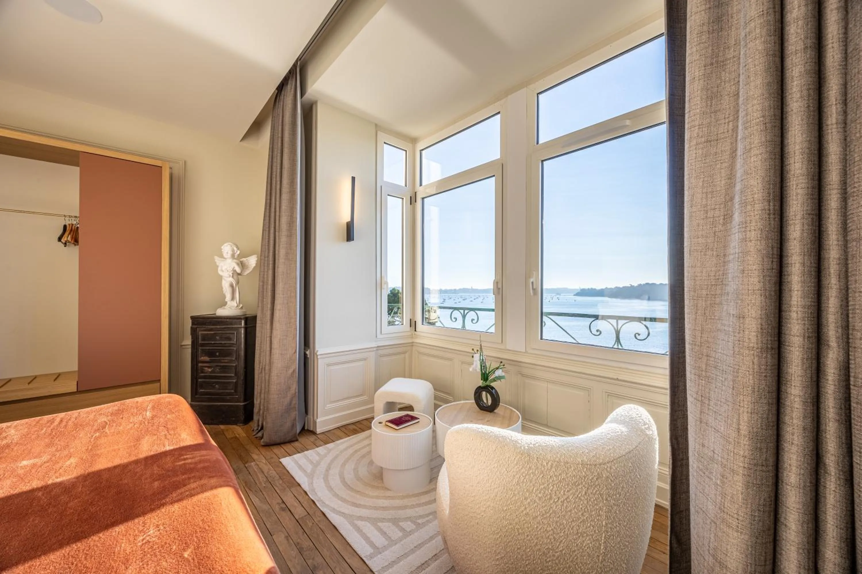 Living room in Restaurant Hotel Didier Méril