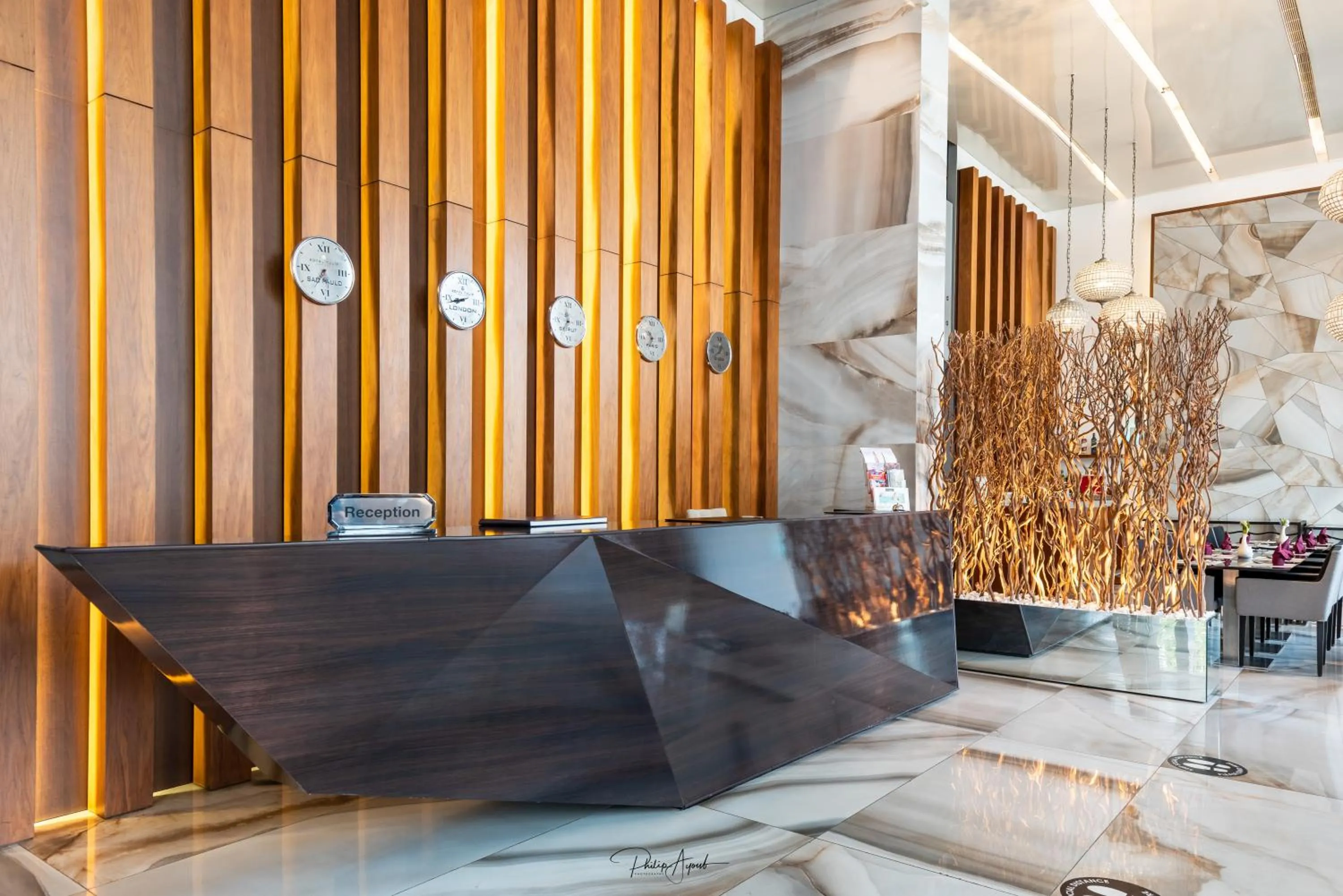 Lobby or reception in Royal Tulip Achrafieh