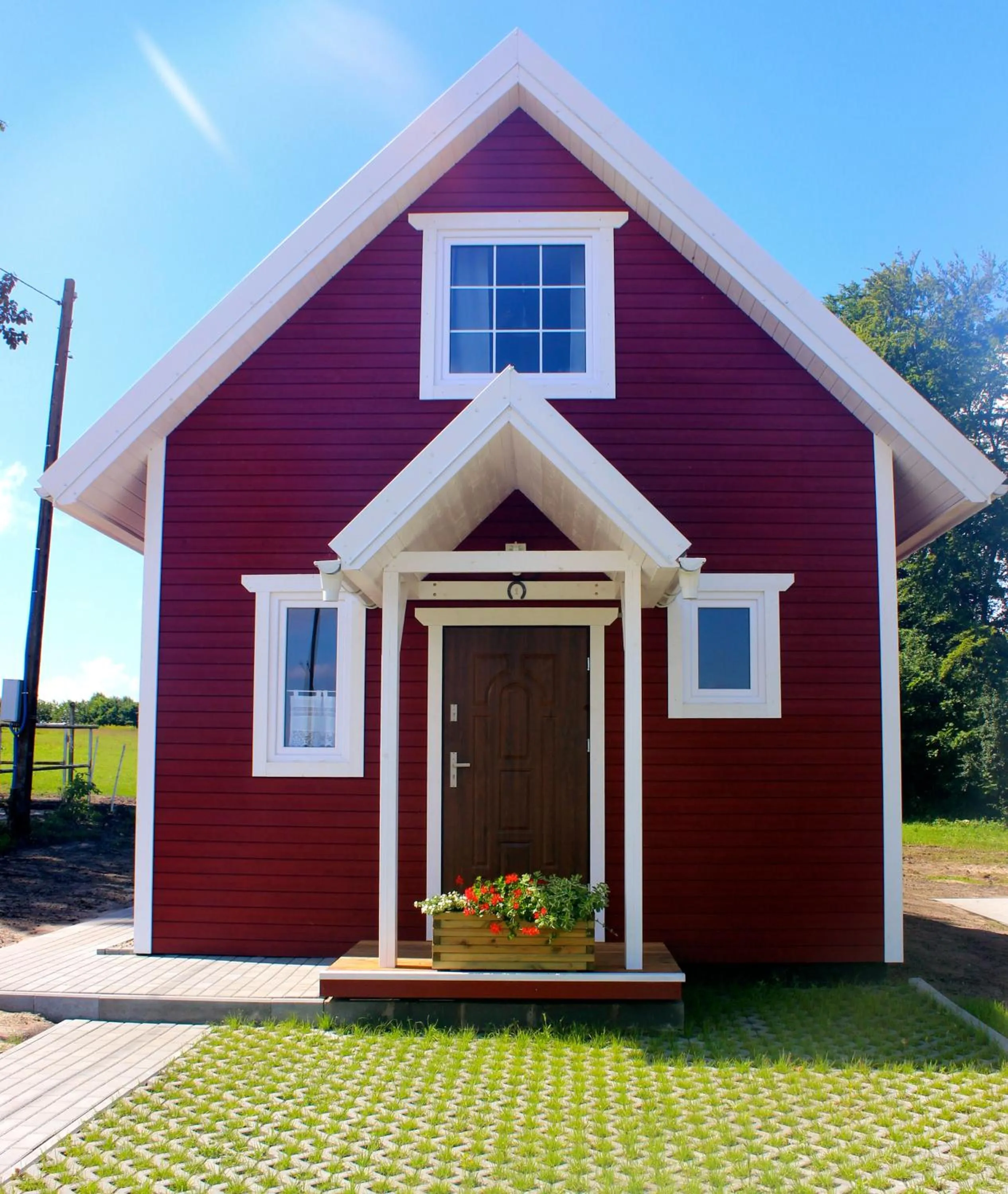 Facade/entrance in Agroturystyka - Stajnia Bursztynowa