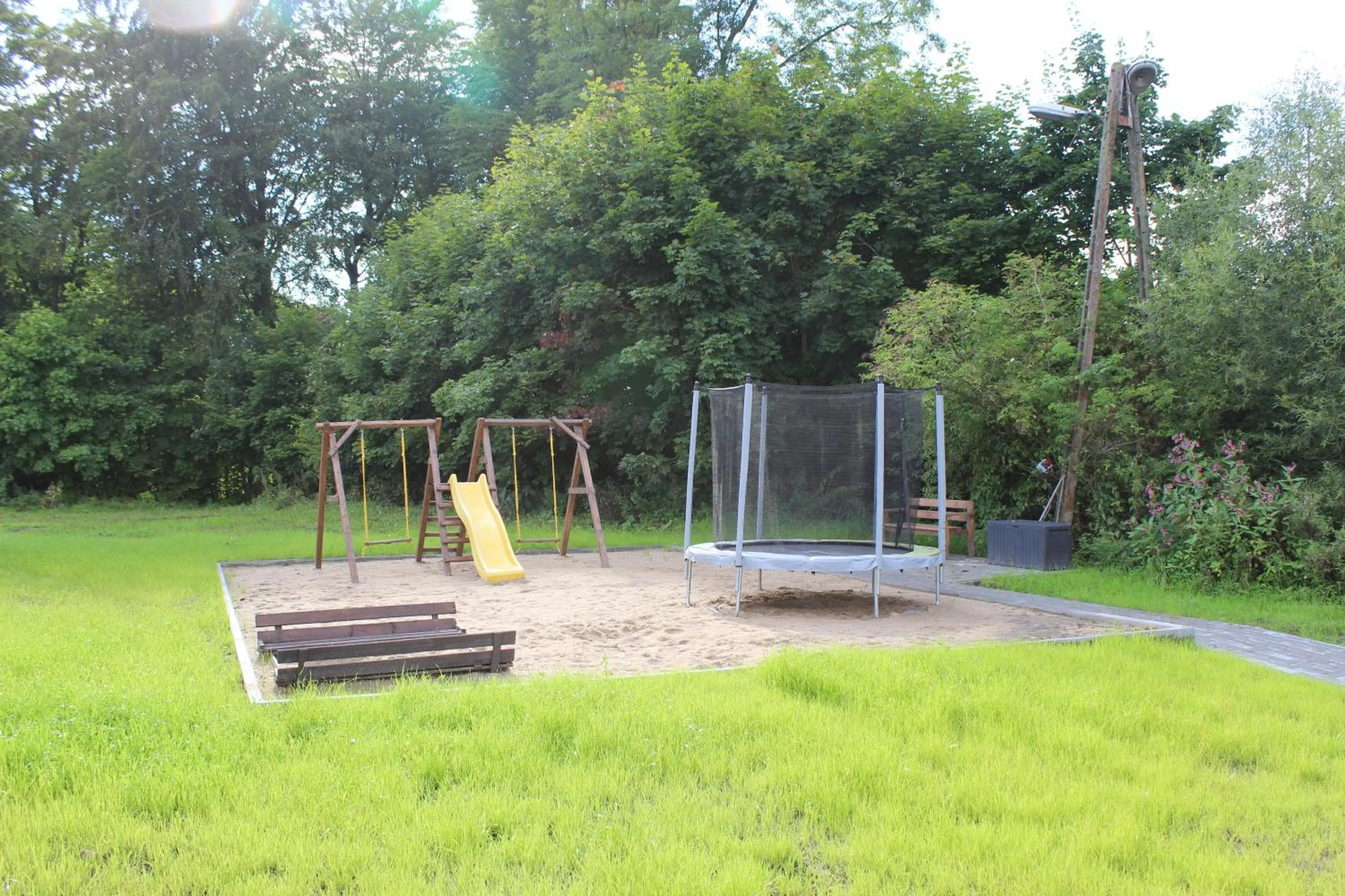 Children play ground in Agroturystyka - Stajnia Bursztynowa