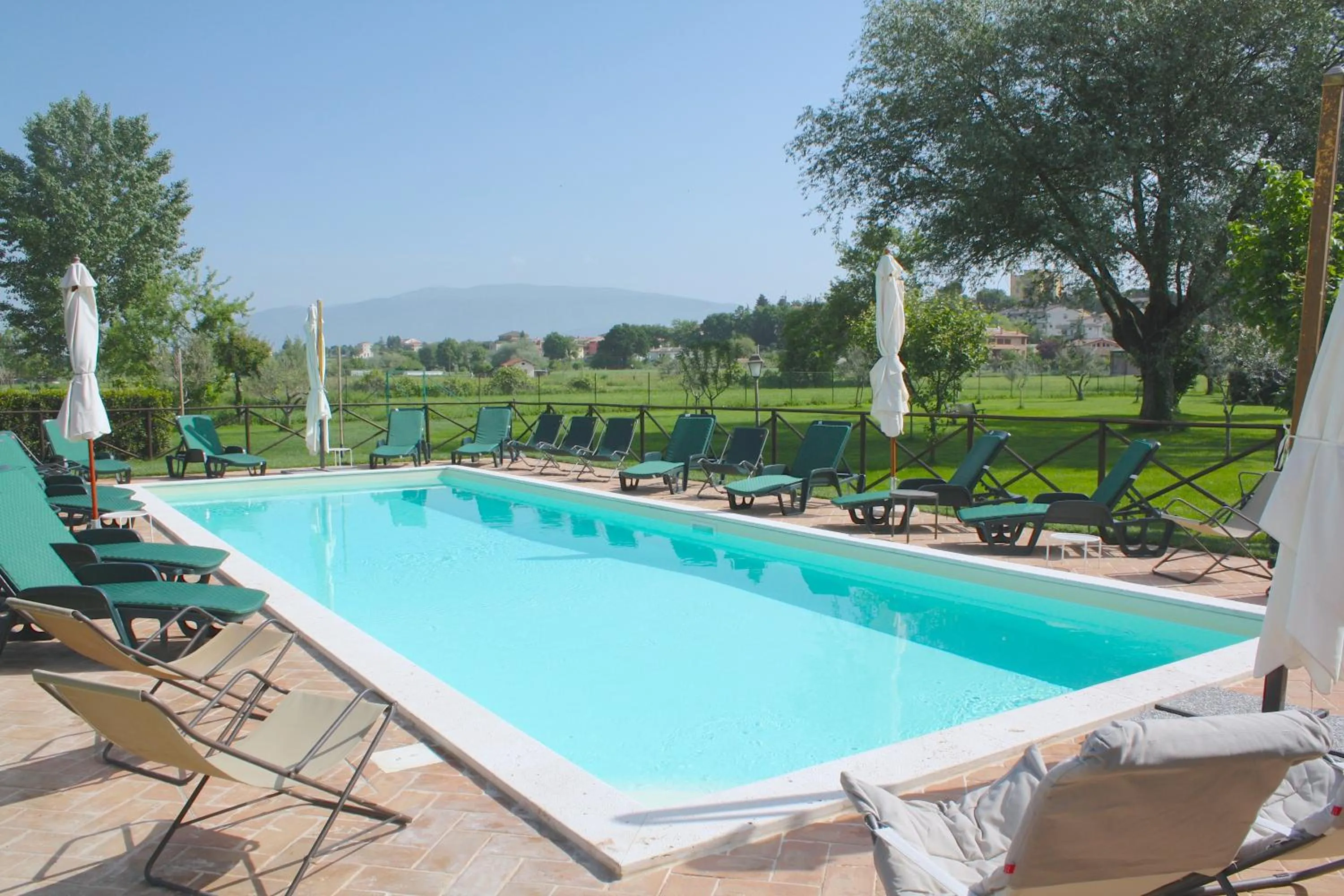 Garden view in Residenza Porta Guelfa