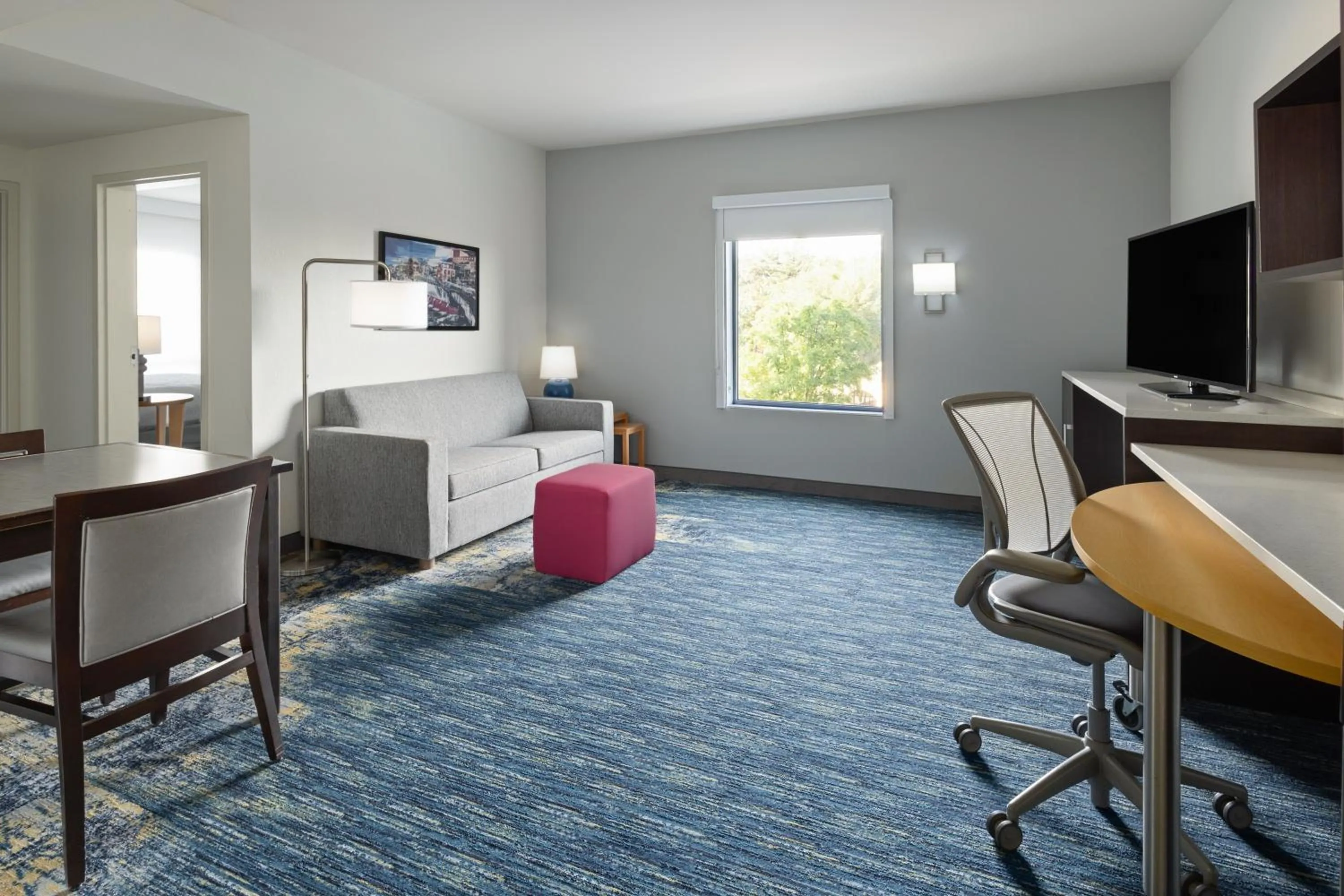 Bed in Home2 Suites by Hilton Greenville Downtown