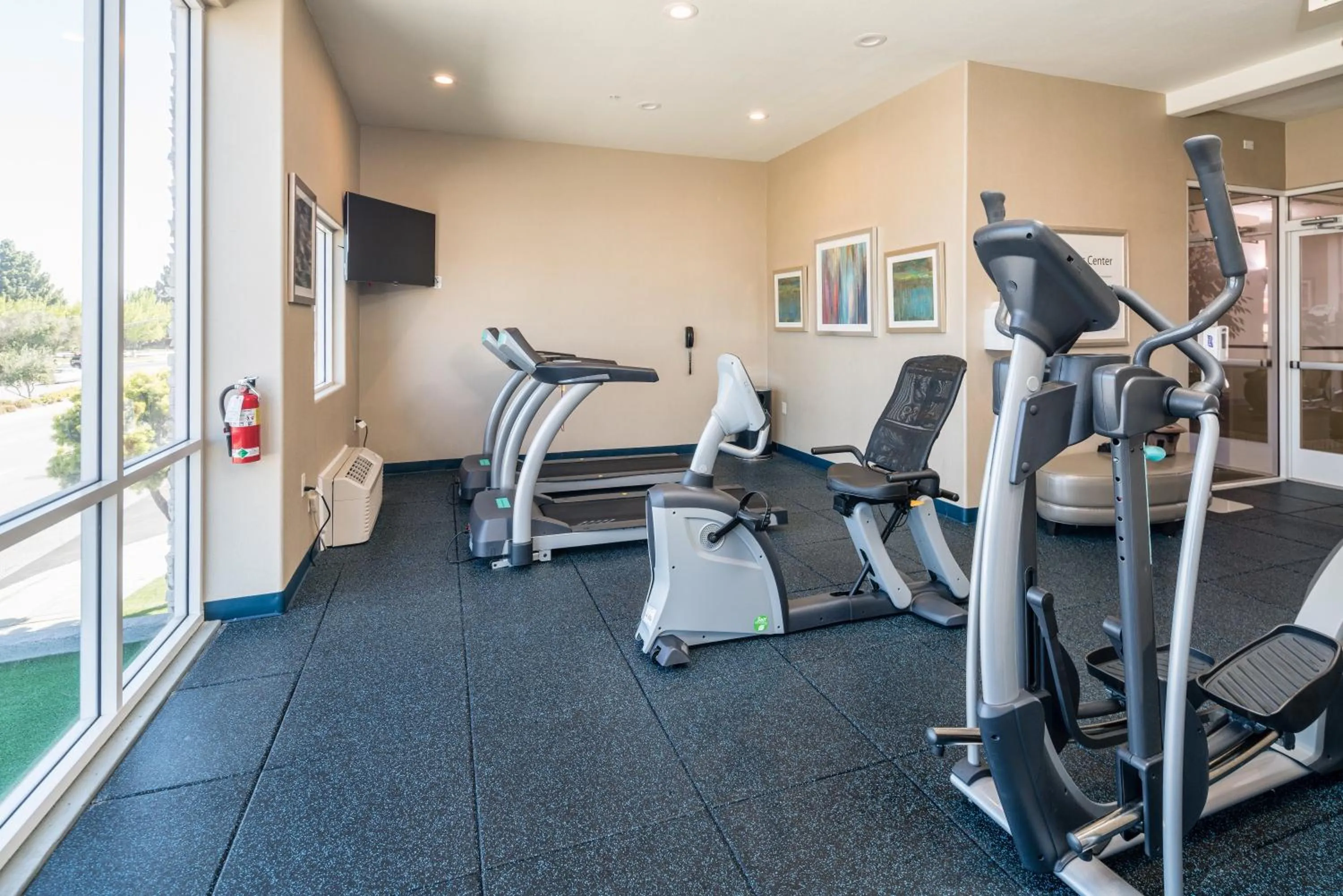 Fitness centre/facilities in Holiday Inn Express & Suites Santa Clara by IHG