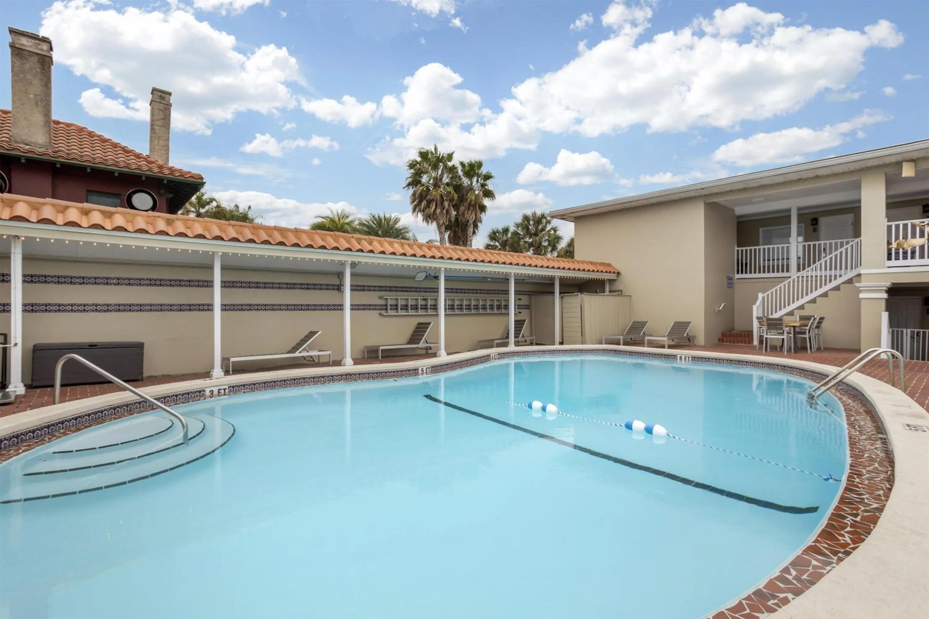 Pool view in Best Western Historic Bayfront