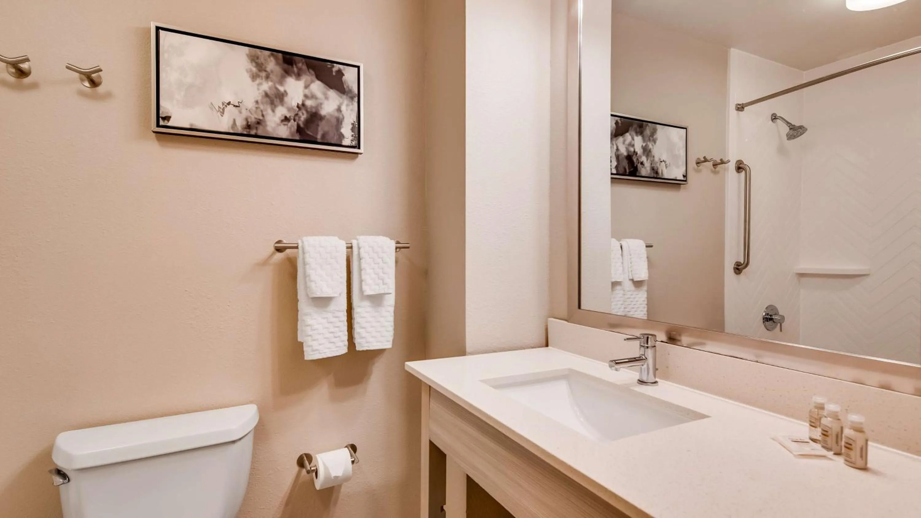 Bathroom in Best Western Premier I-95 Savannah Airport/ Pooler West