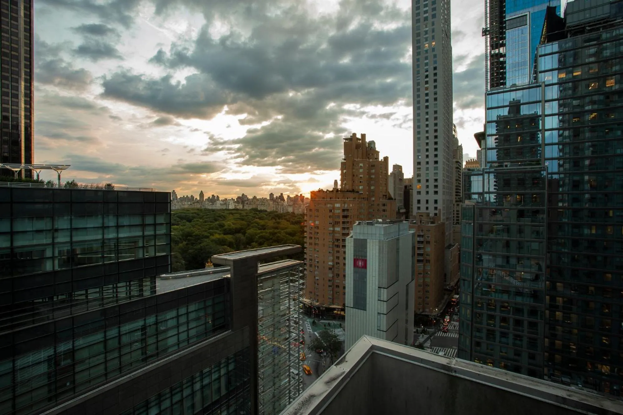 City view in 6 Columbus Central Park Hotel