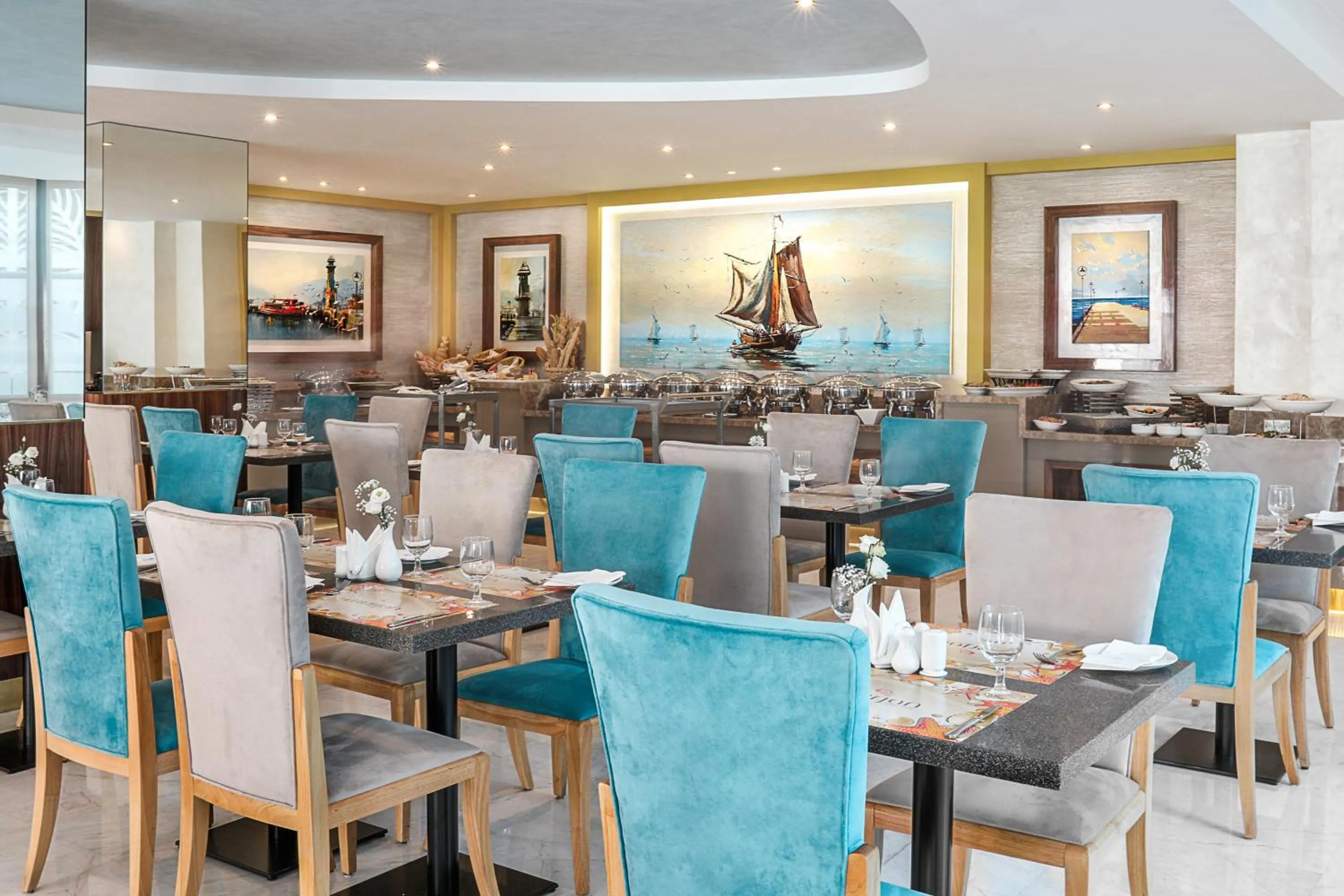 Dining area in Social Hotel