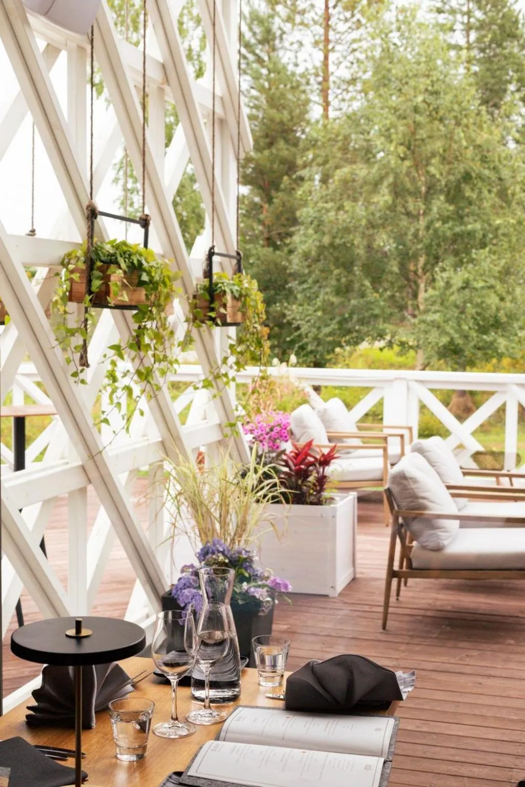 Balcony/Terrace in Arctic TreeHouse Hotel