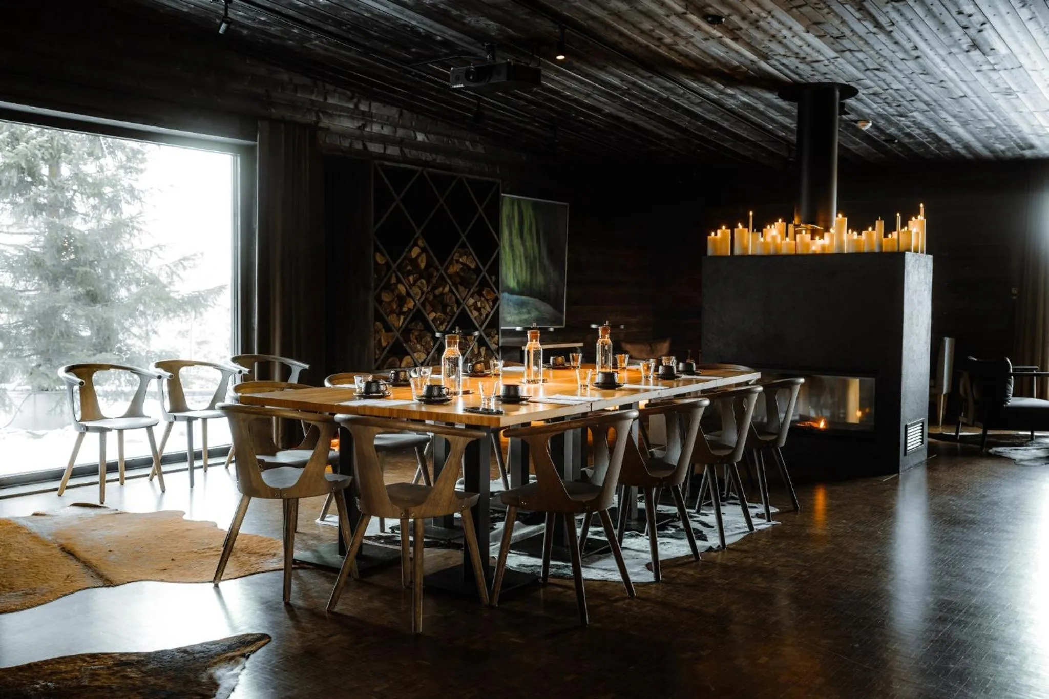 Meeting/conference room in Arctic TreeHouse Hotel