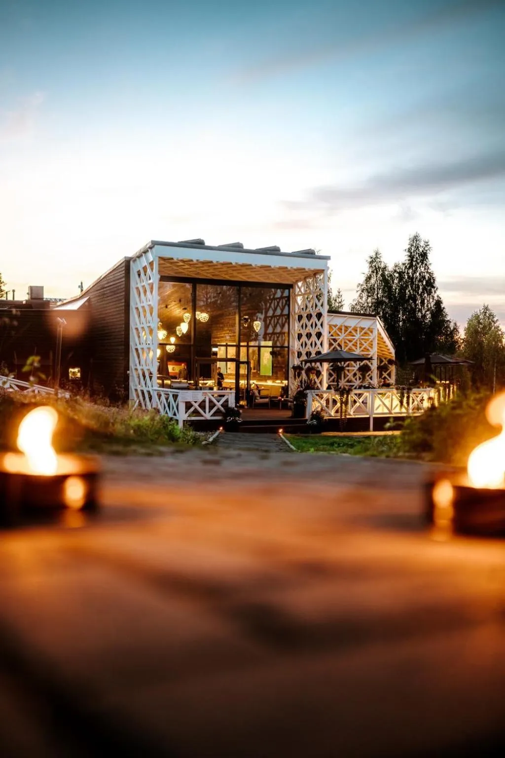 Restaurant/places to eat in Arctic TreeHouse Hotel