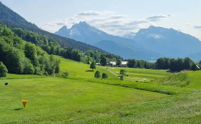 Golfcourse in Home-Hotel Salzberg