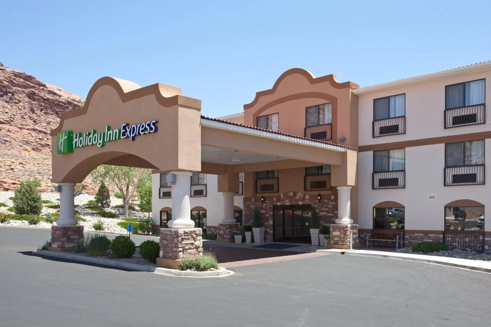 Property building in Holiday Inn Express Hotel & Suites Moab by IHG