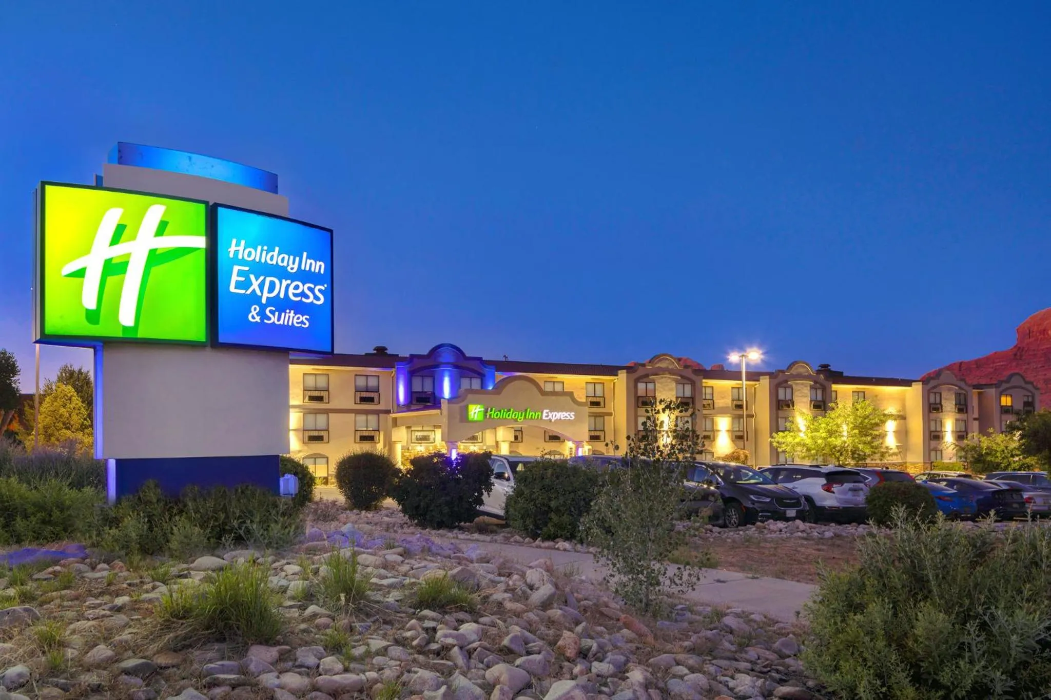 Property building in Holiday Inn Express Hotel & Suites Moab by IHG