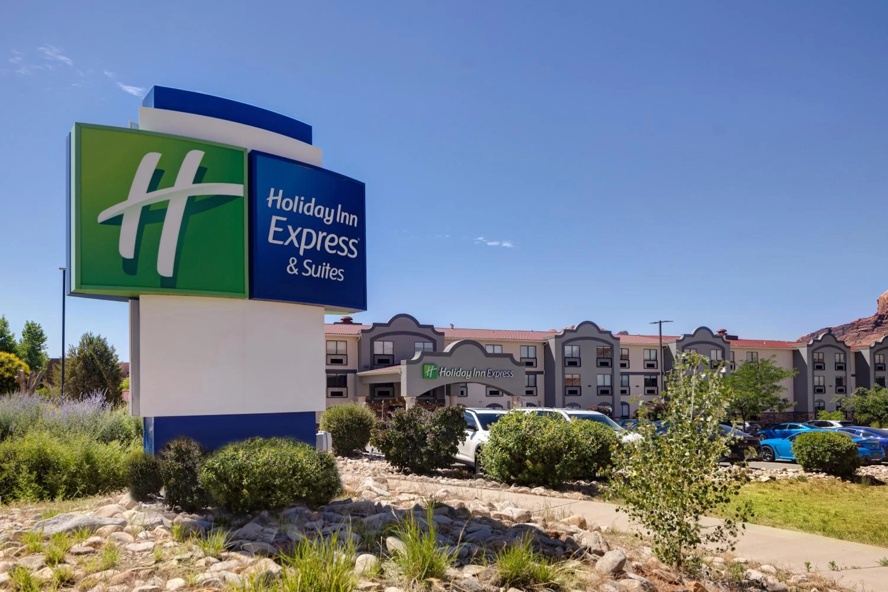 Property building in Holiday Inn Express Hotel & Suites Moab by IHG