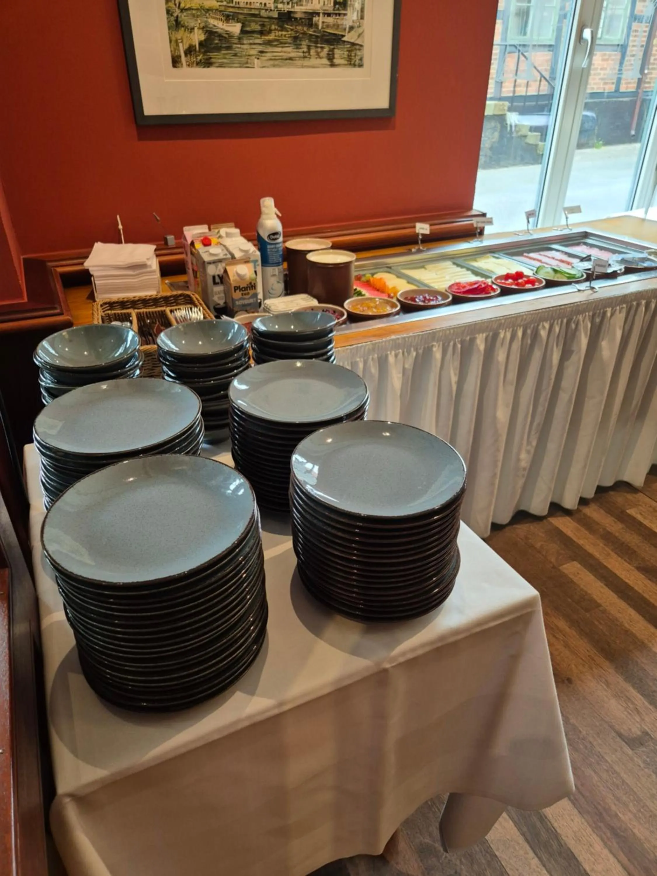 Buffet breakfast in Hotel Bishops Arms Lund