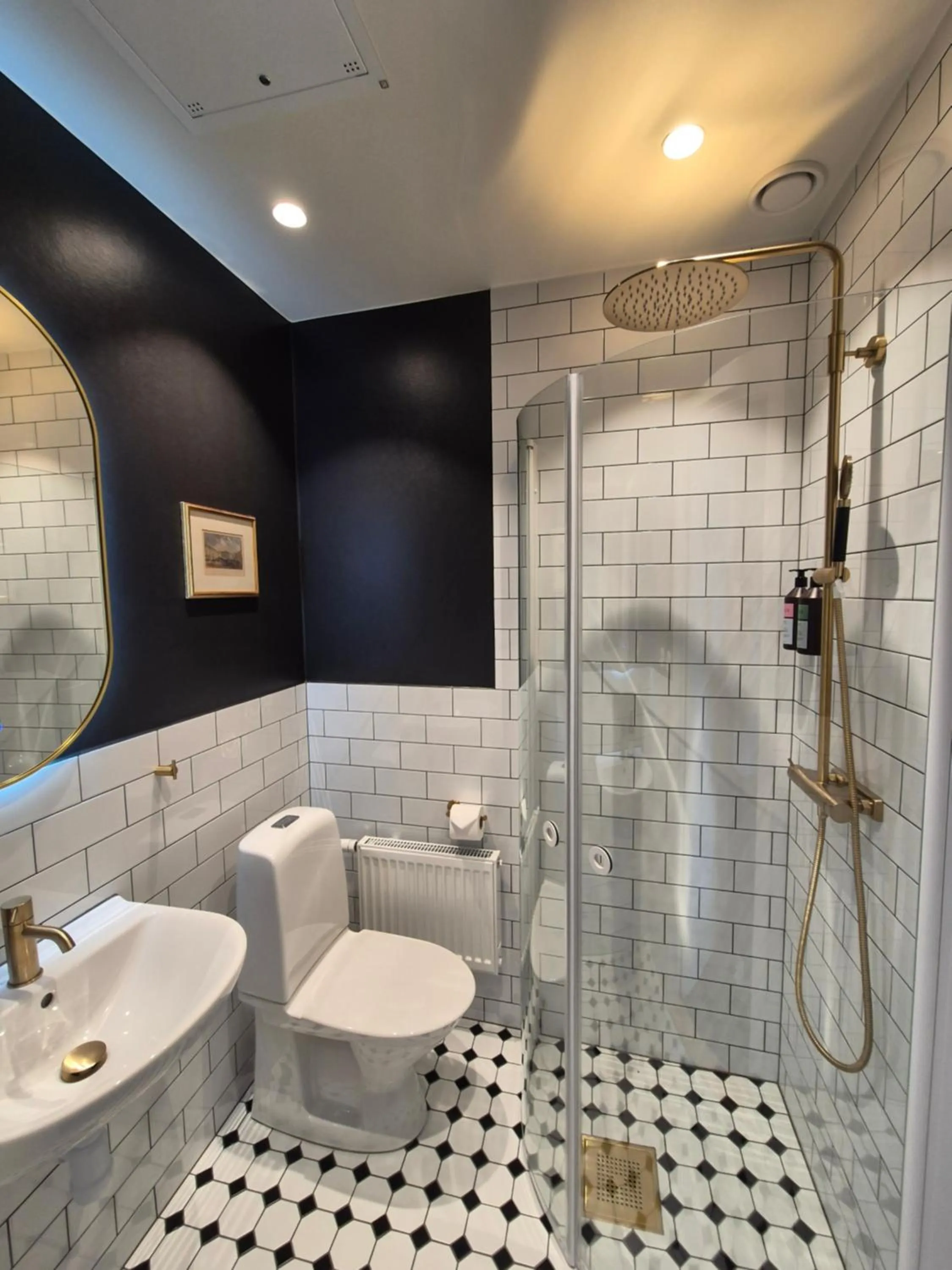 Bathroom in Hotel Bishops Arms Lund