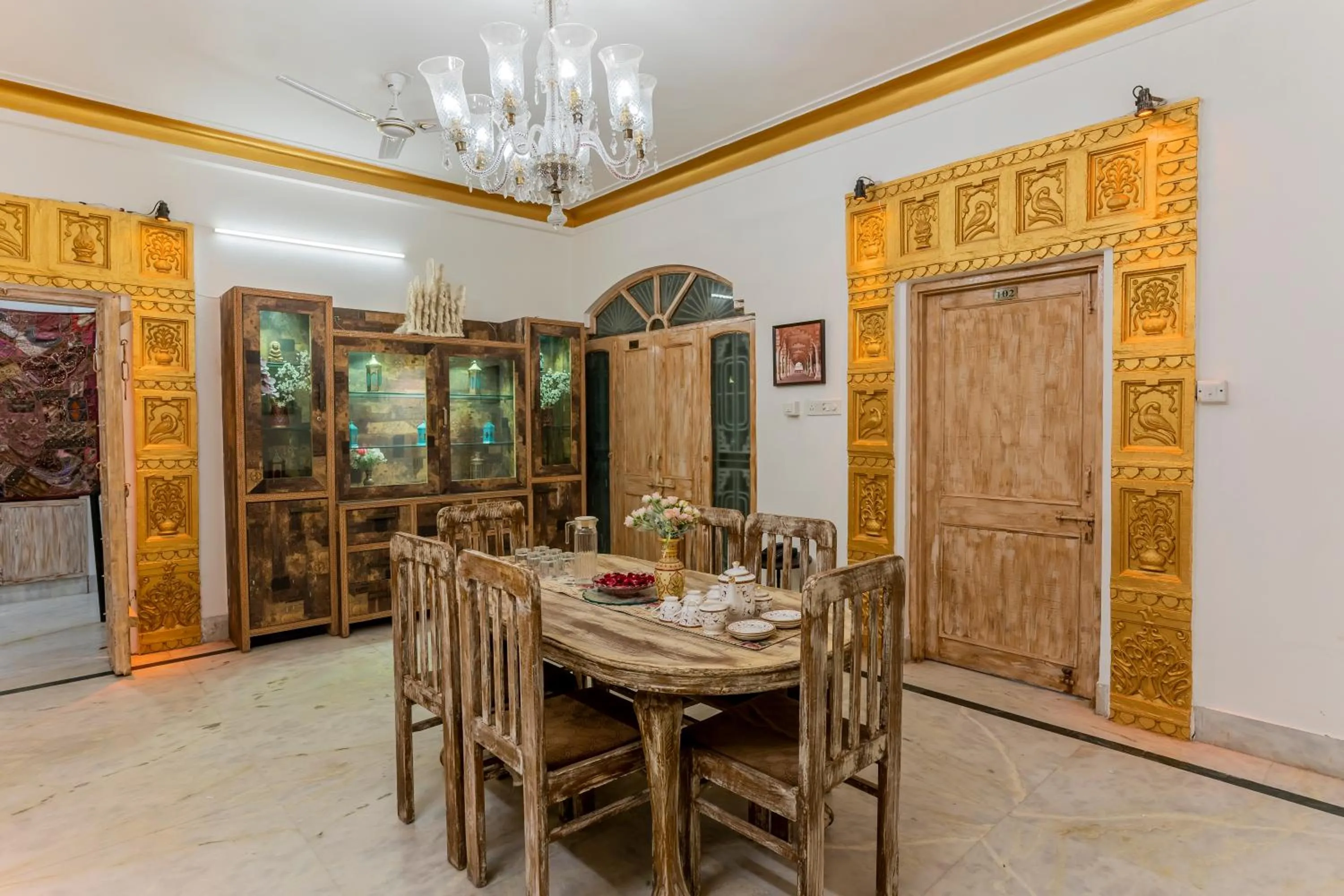 Dining area in Wanderlust -A boutique hotel