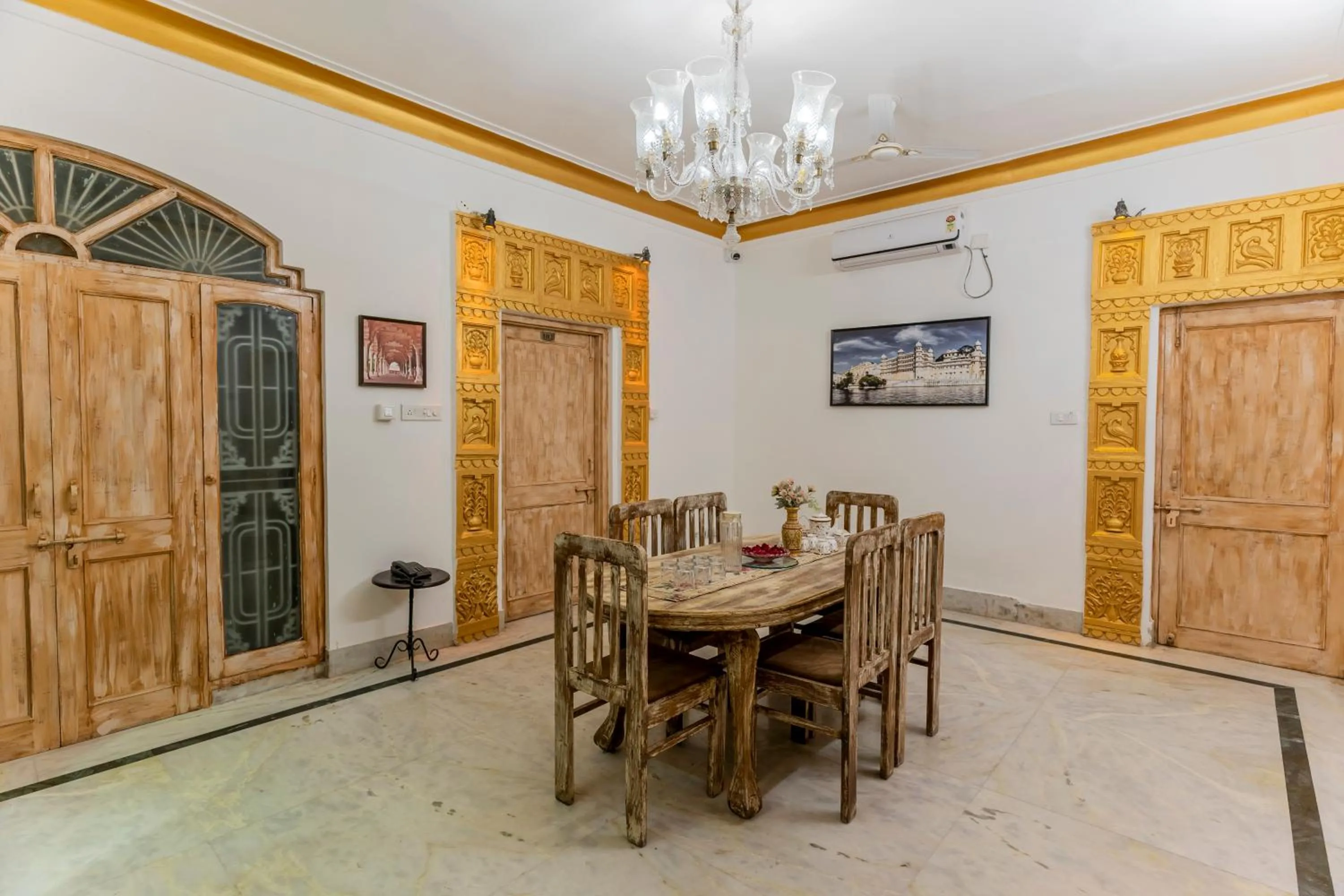 Dining area in Wanderlust -A boutique hotel