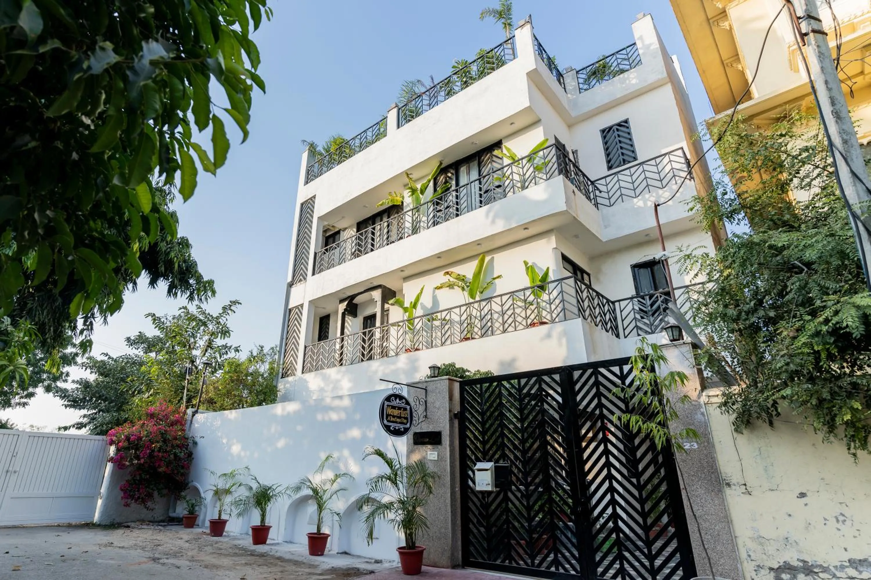 Property building in Wanderlust -A boutique hotel