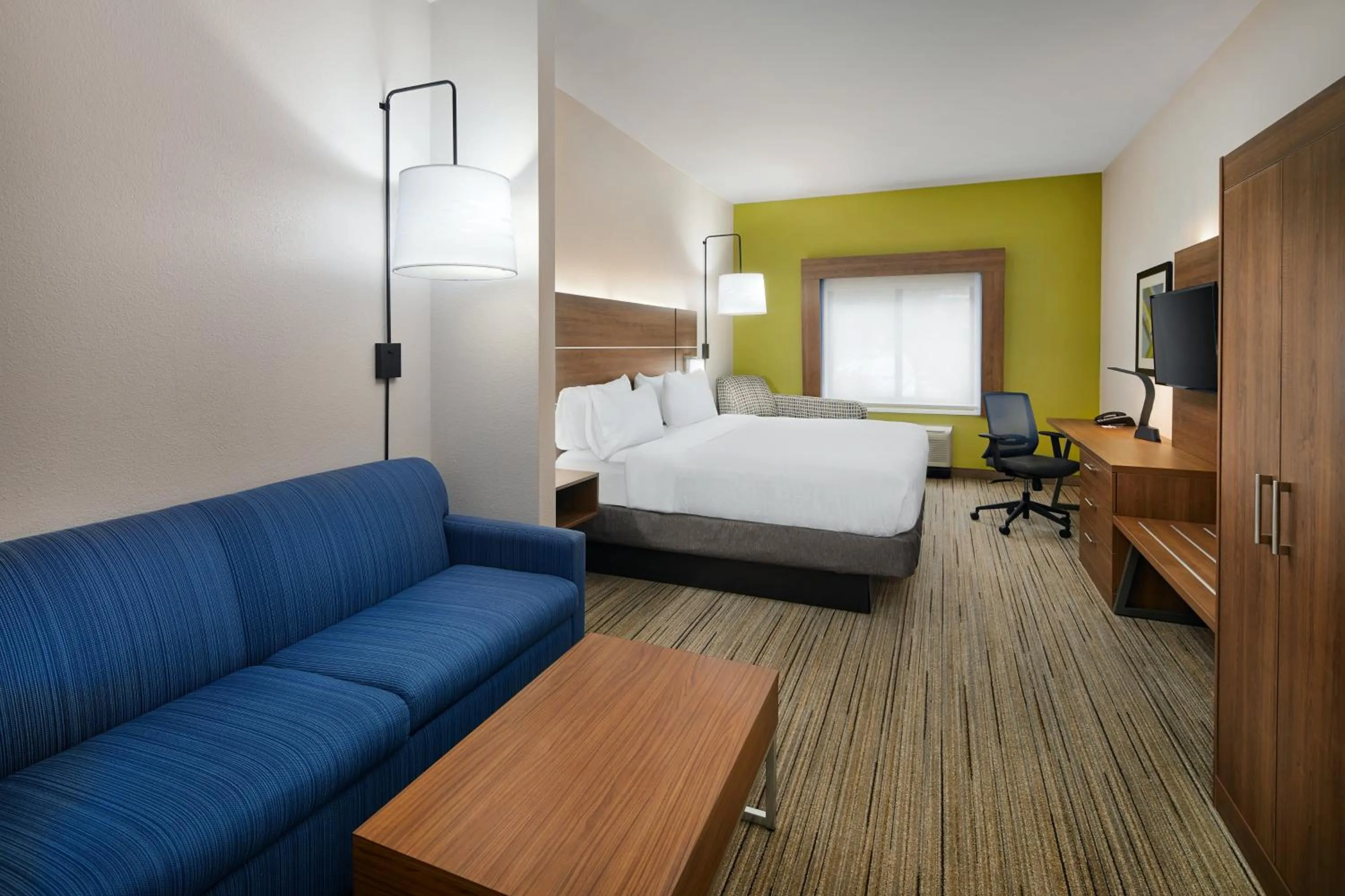 Bedroom, Bed in Holiday Inn Express Hotel & Suites Pensacola-West Navy Base by IHG