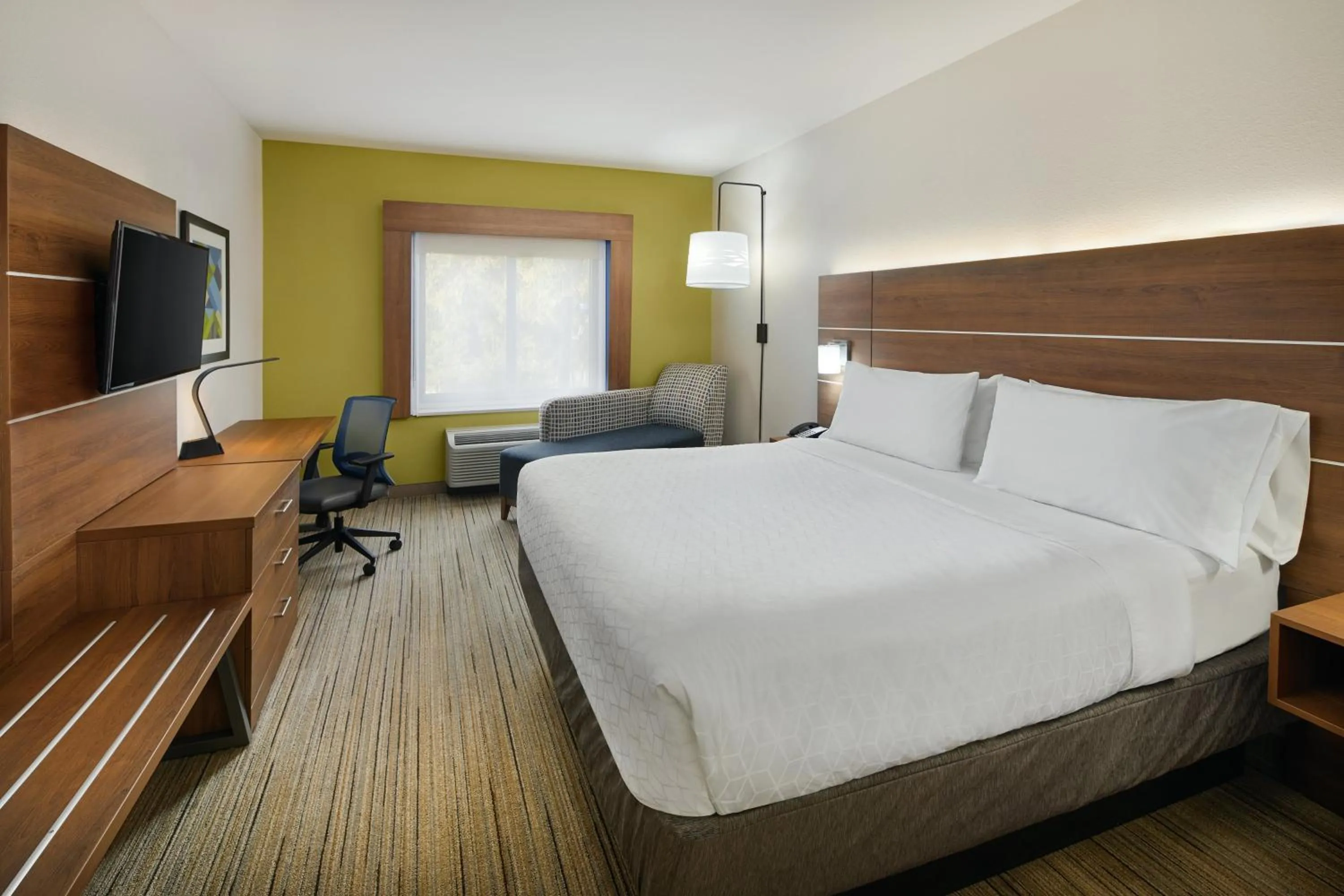 Photo of the whole room, Bed in Holiday Inn Express Hotel & Suites Pensacola-West Navy Base by IHG