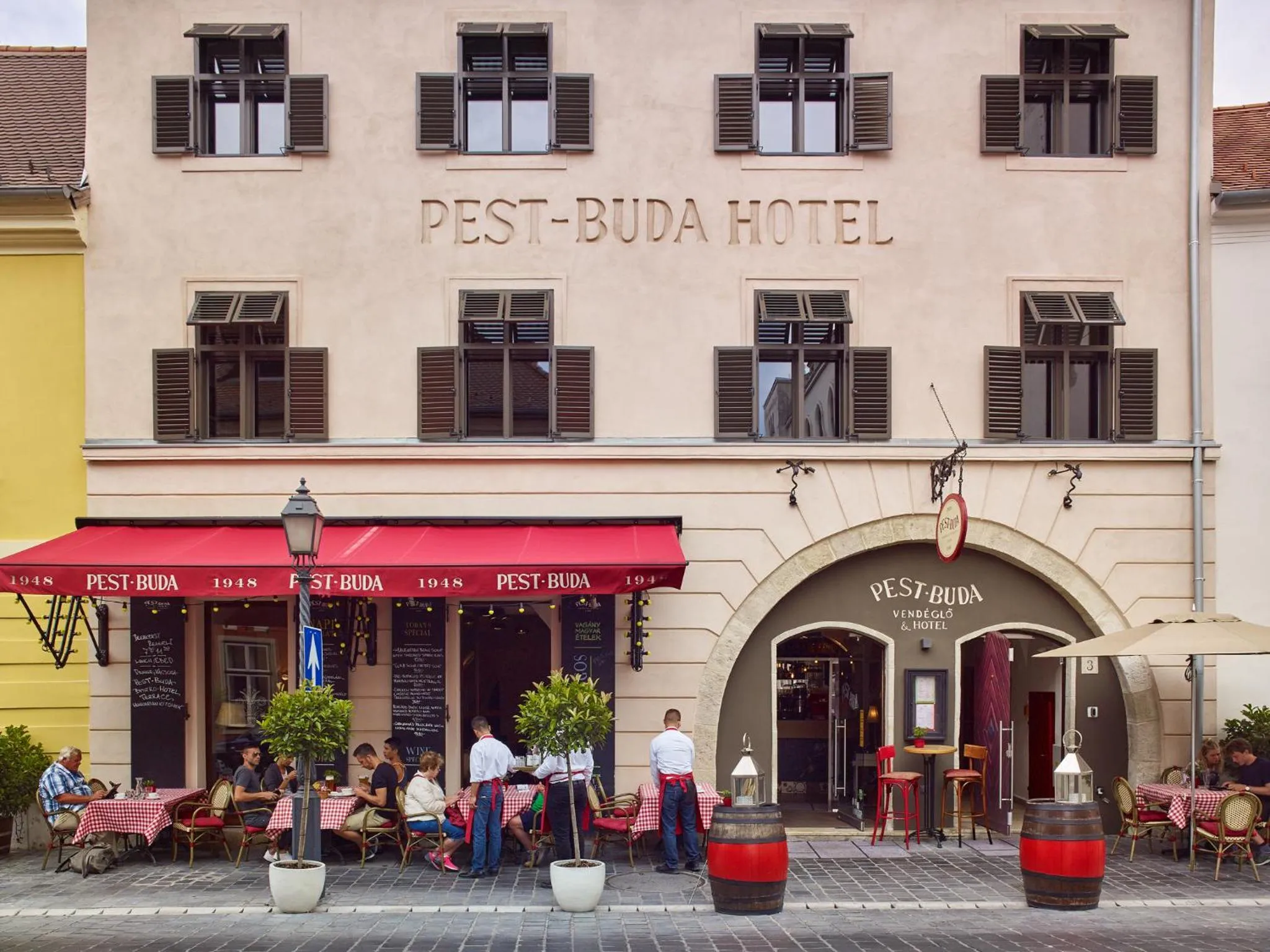 Property building in PEST-BUDA Design Hotel