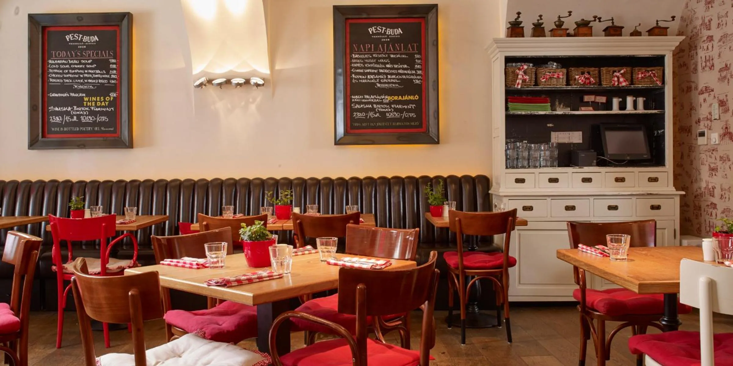 Restaurant/places to eat in PEST-BUDA Design Hotel