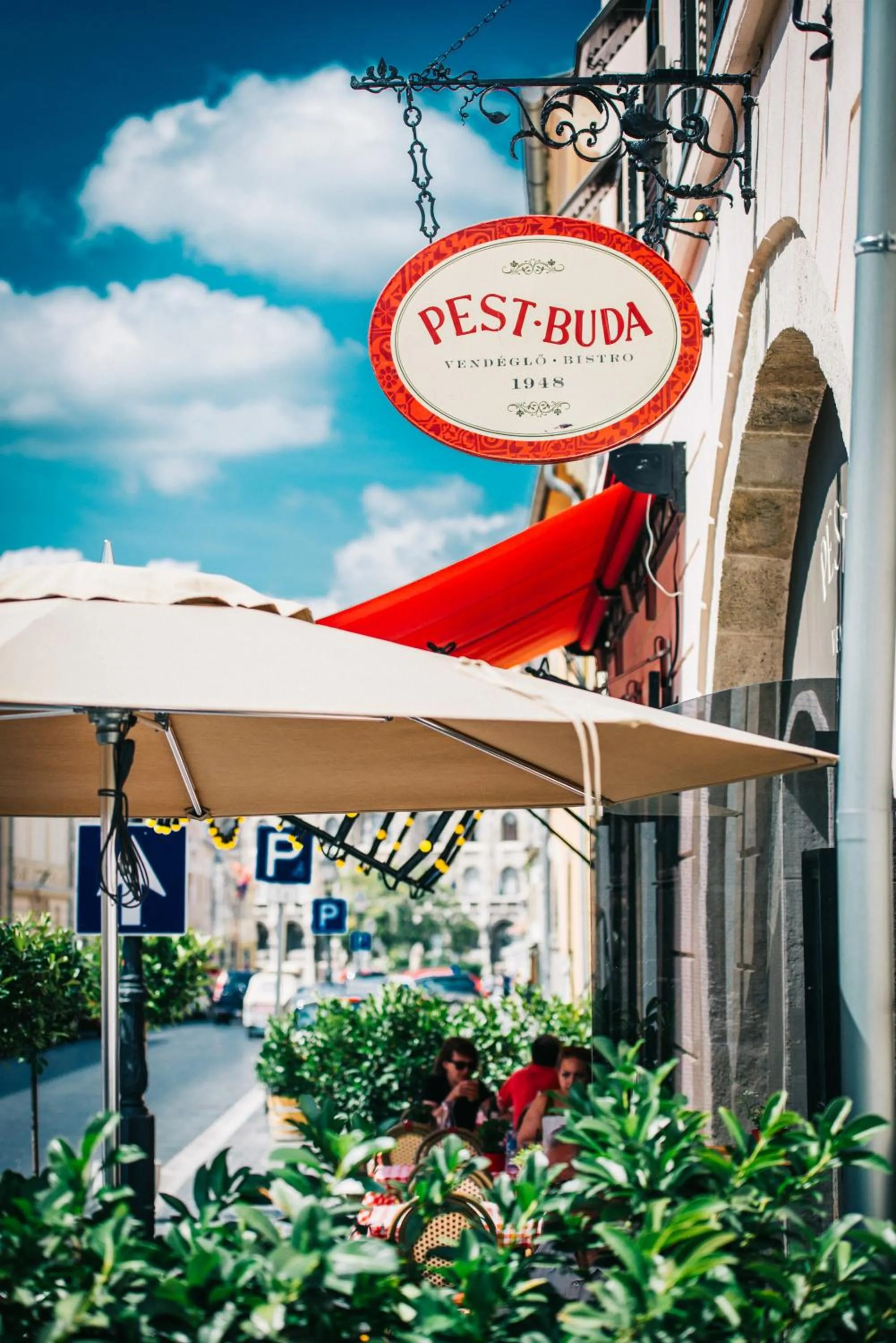 Facade/entrance in PEST-BUDA Design Hotel