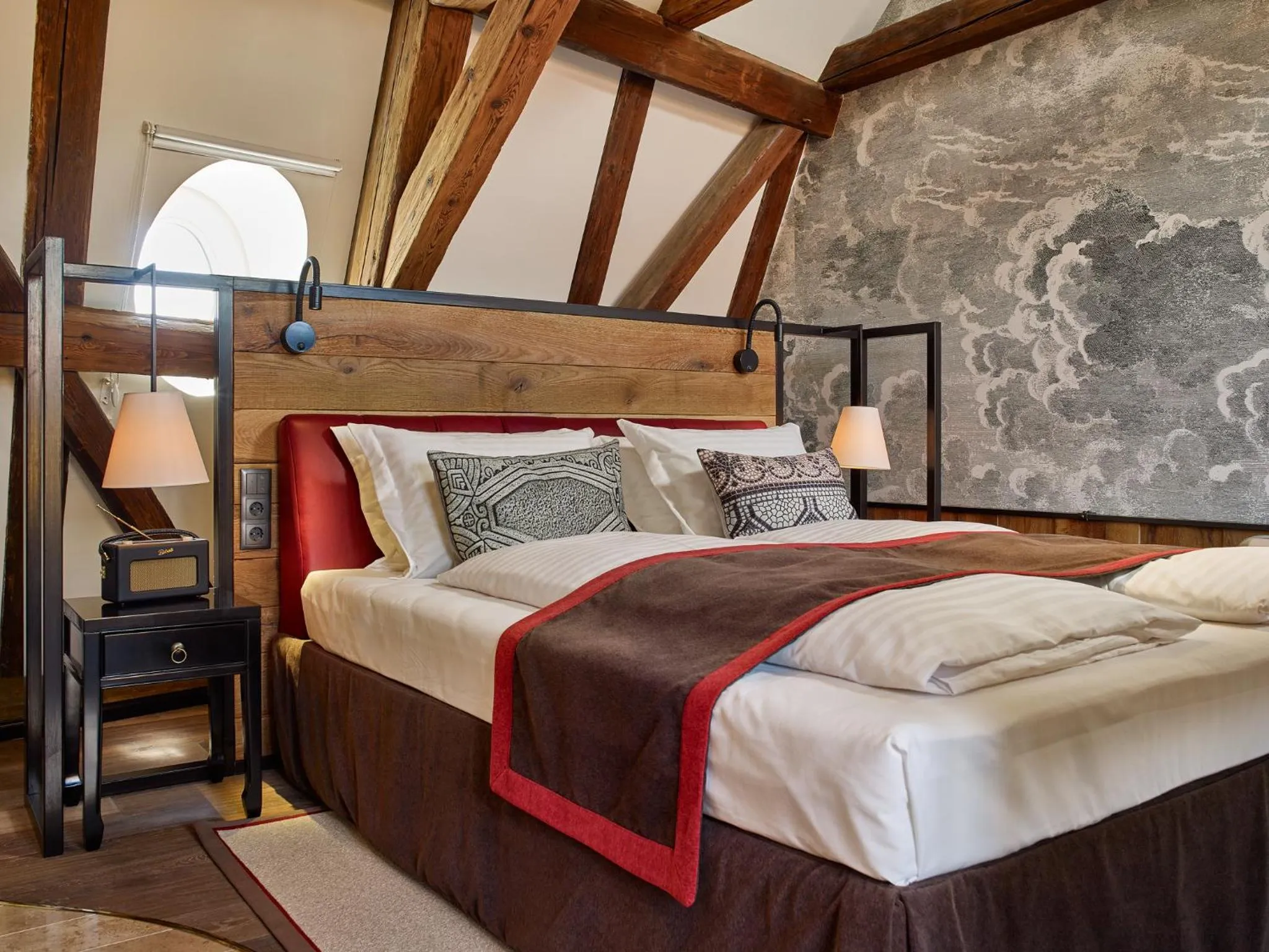 Property building, Bed in PEST-BUDA Design Hotel