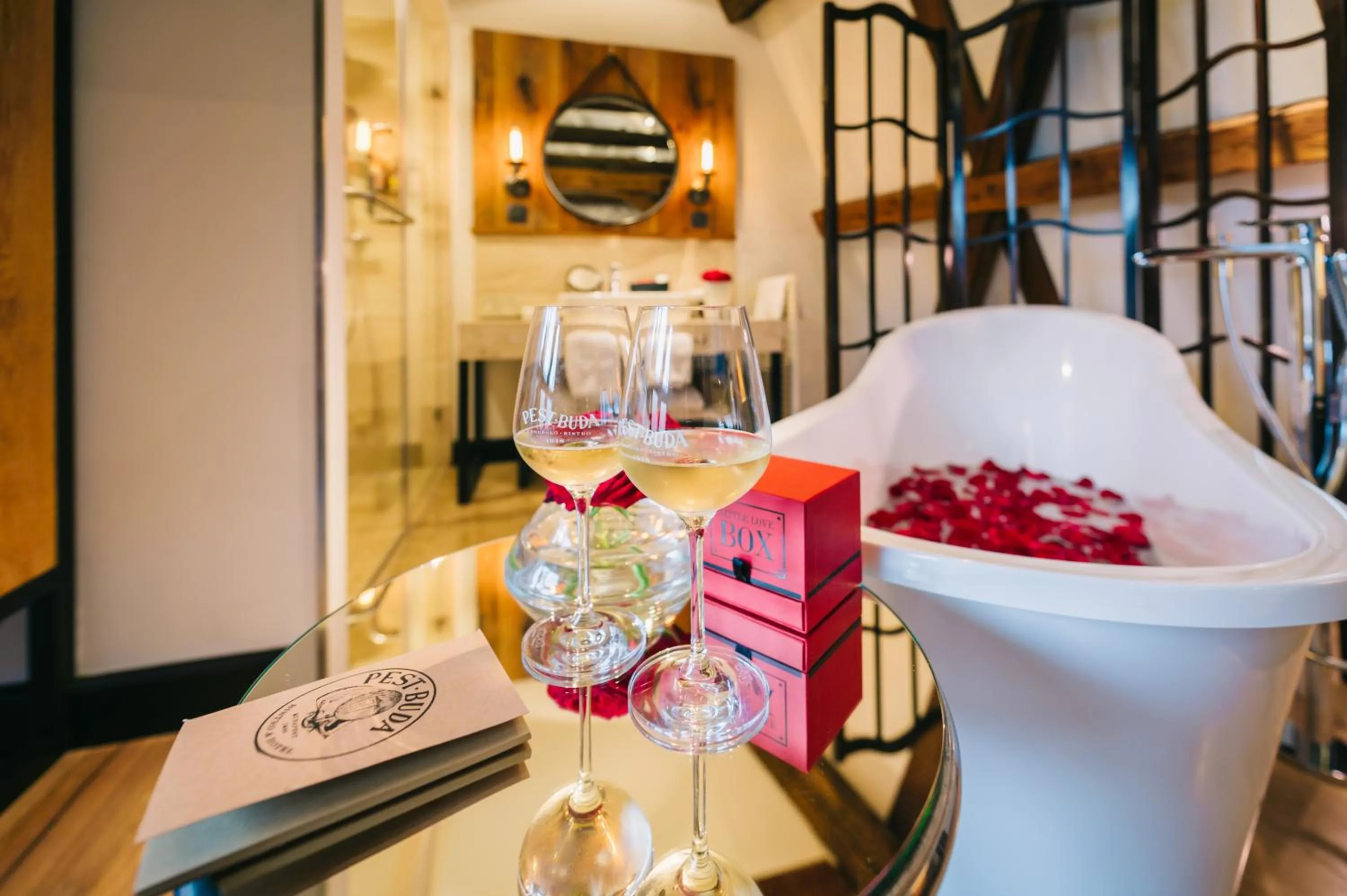 Bath in PEST-BUDA Design Hotel