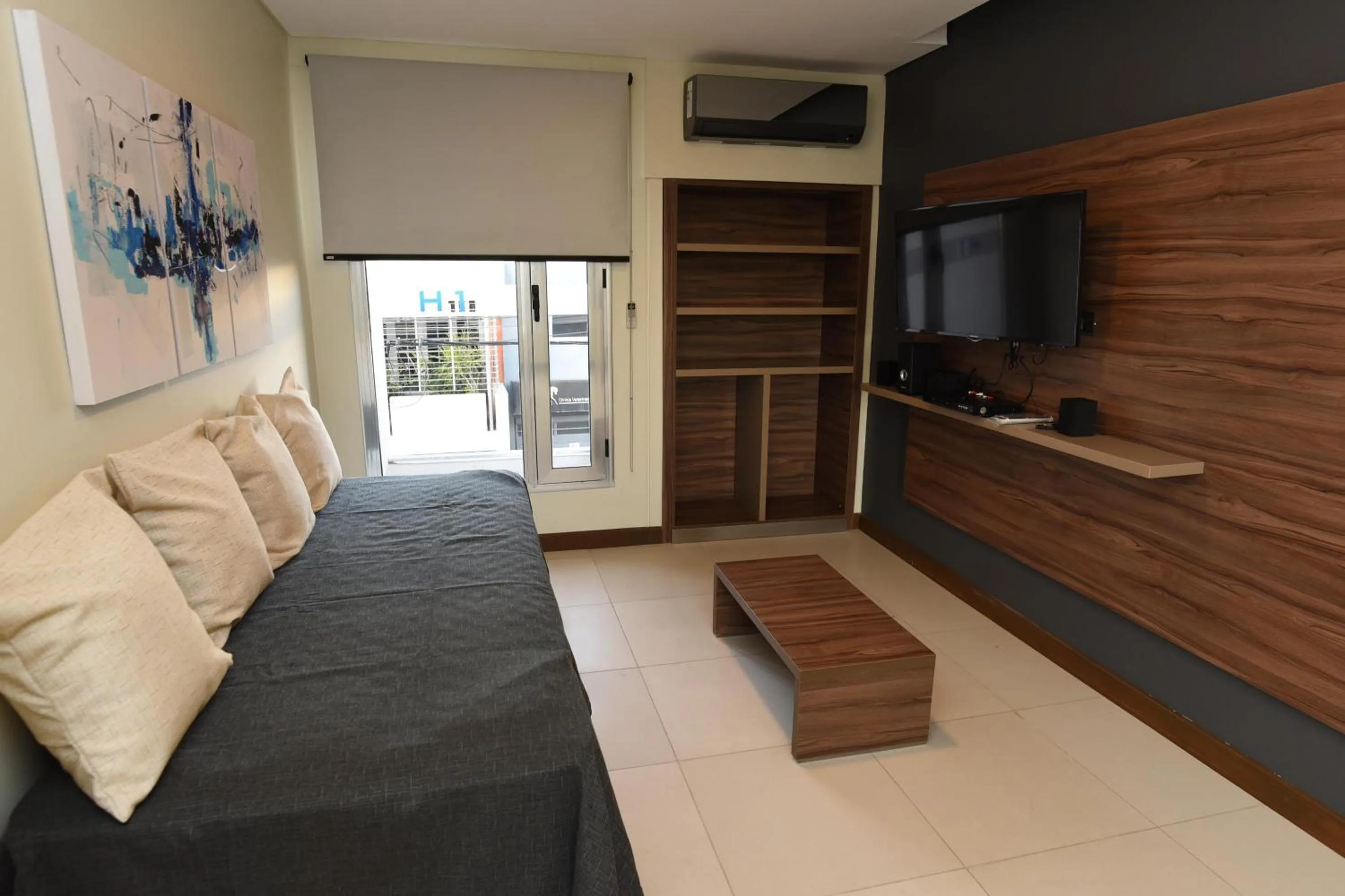 Living room in H1 Apartments Hotel