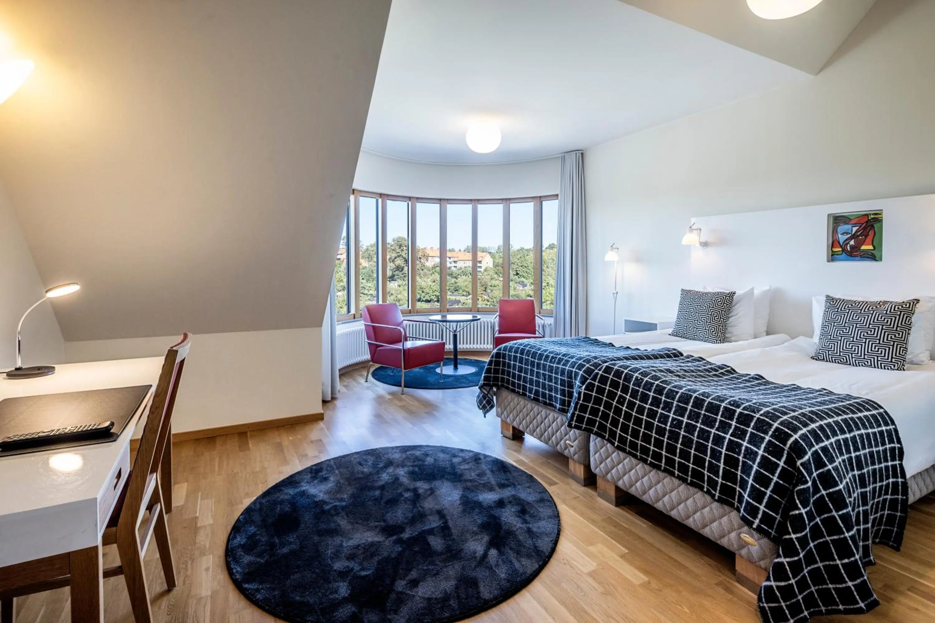 Photo of the whole room, Bed in First Hotel Planetstaden