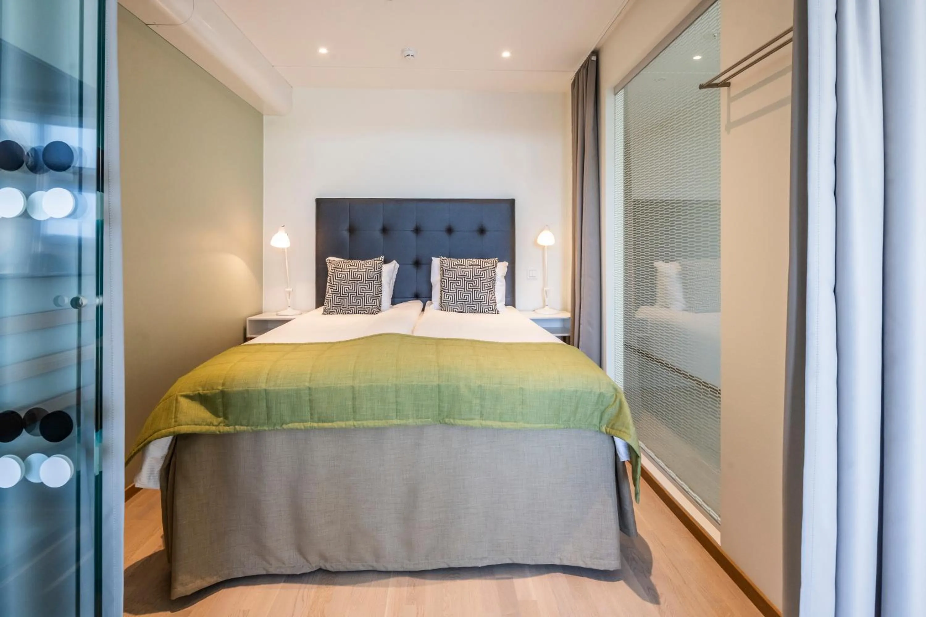 Bedroom, Bed in First Hotel Planetstaden